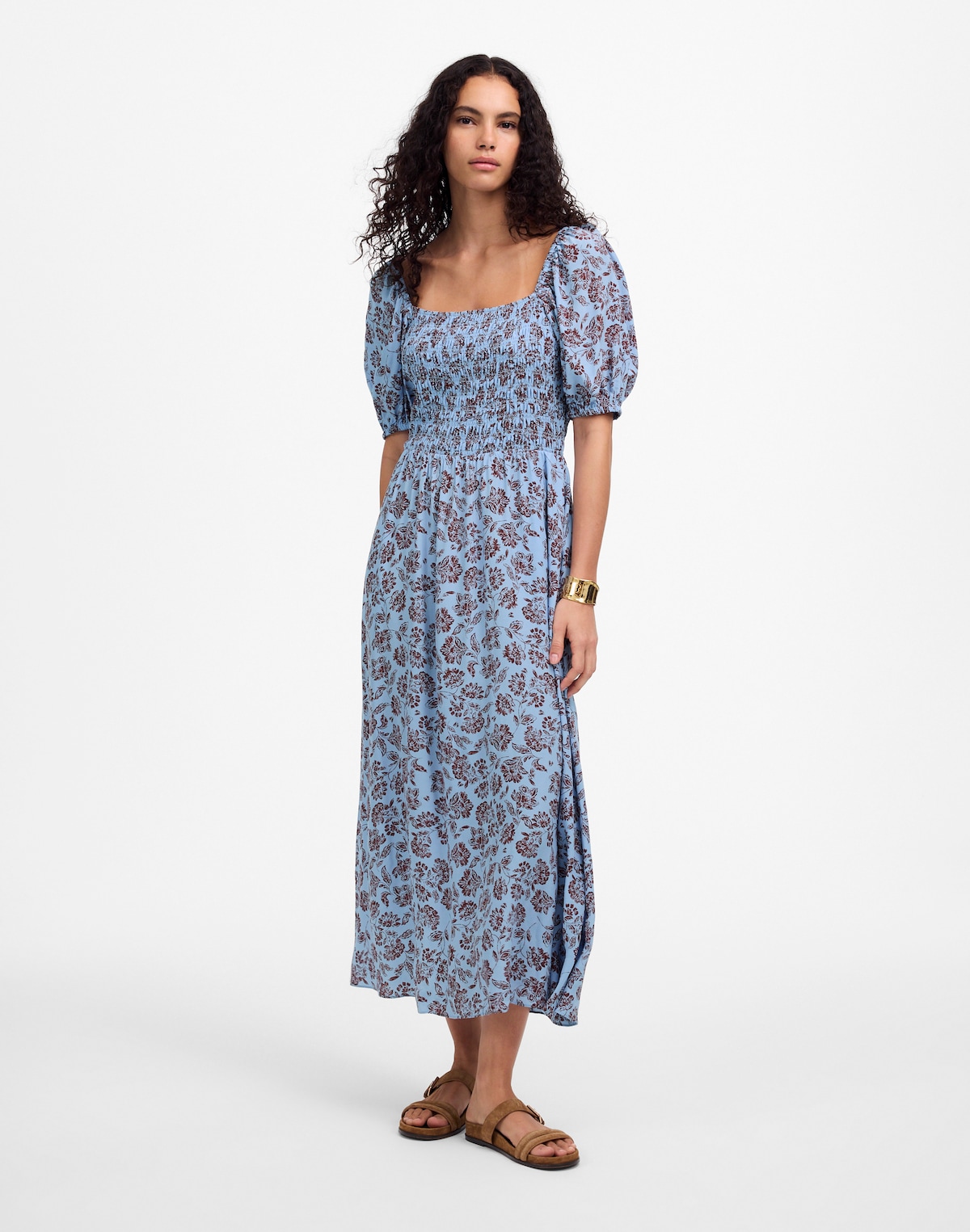 flowy arm dresses Hate Jiggle? These 17 Cleverly Conceal Problem Areas for as Low as $15 line silhouette with slit. Flowy Dresses With Sleeves |
