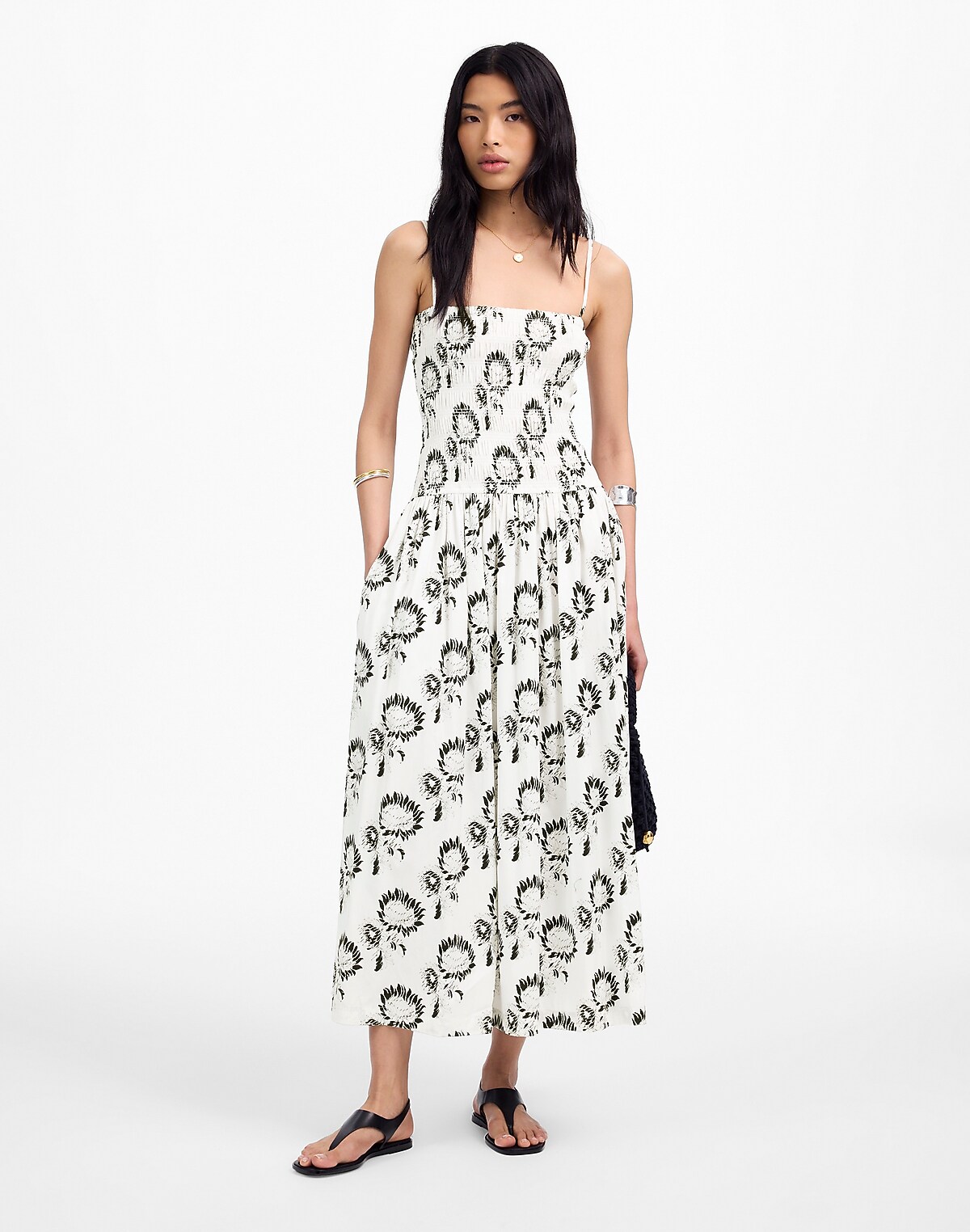 Smocked Maxi Dress