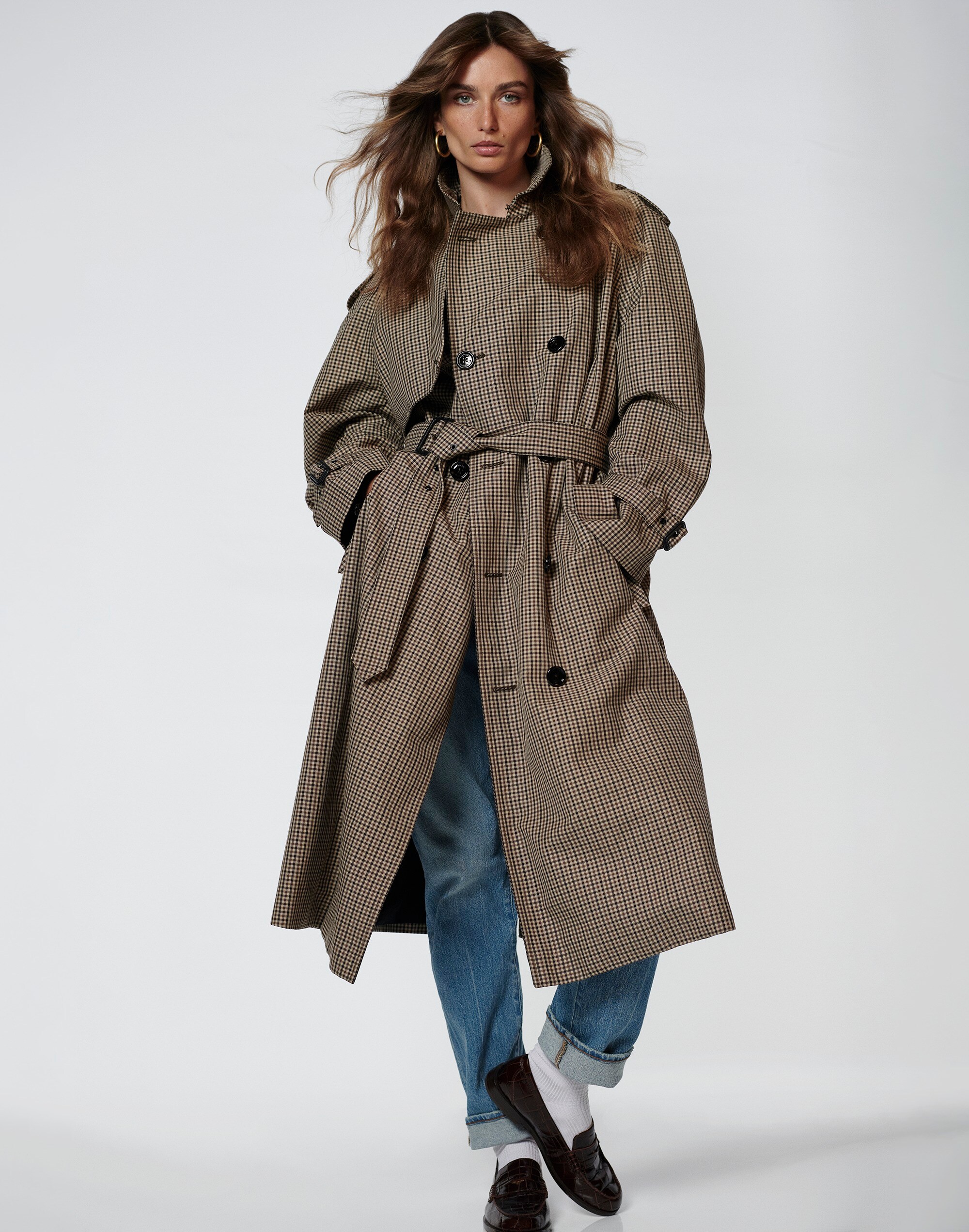 Reluxe Fashion Madewell Celine Phoebe Philo Preowned Cotton Check