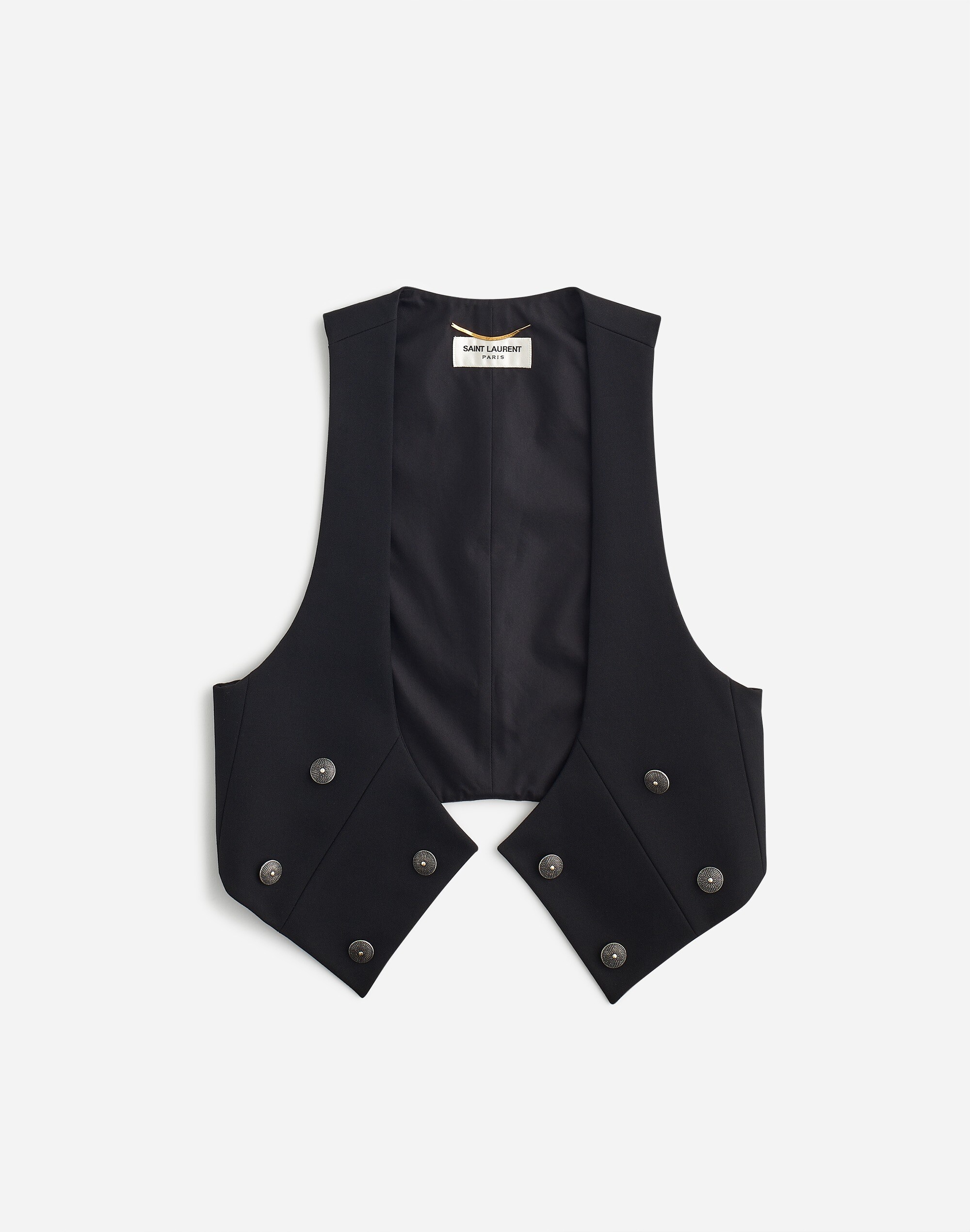 Reluxe Fashion | Madewell: Saint Laurent Preowned Wool Waistcoat