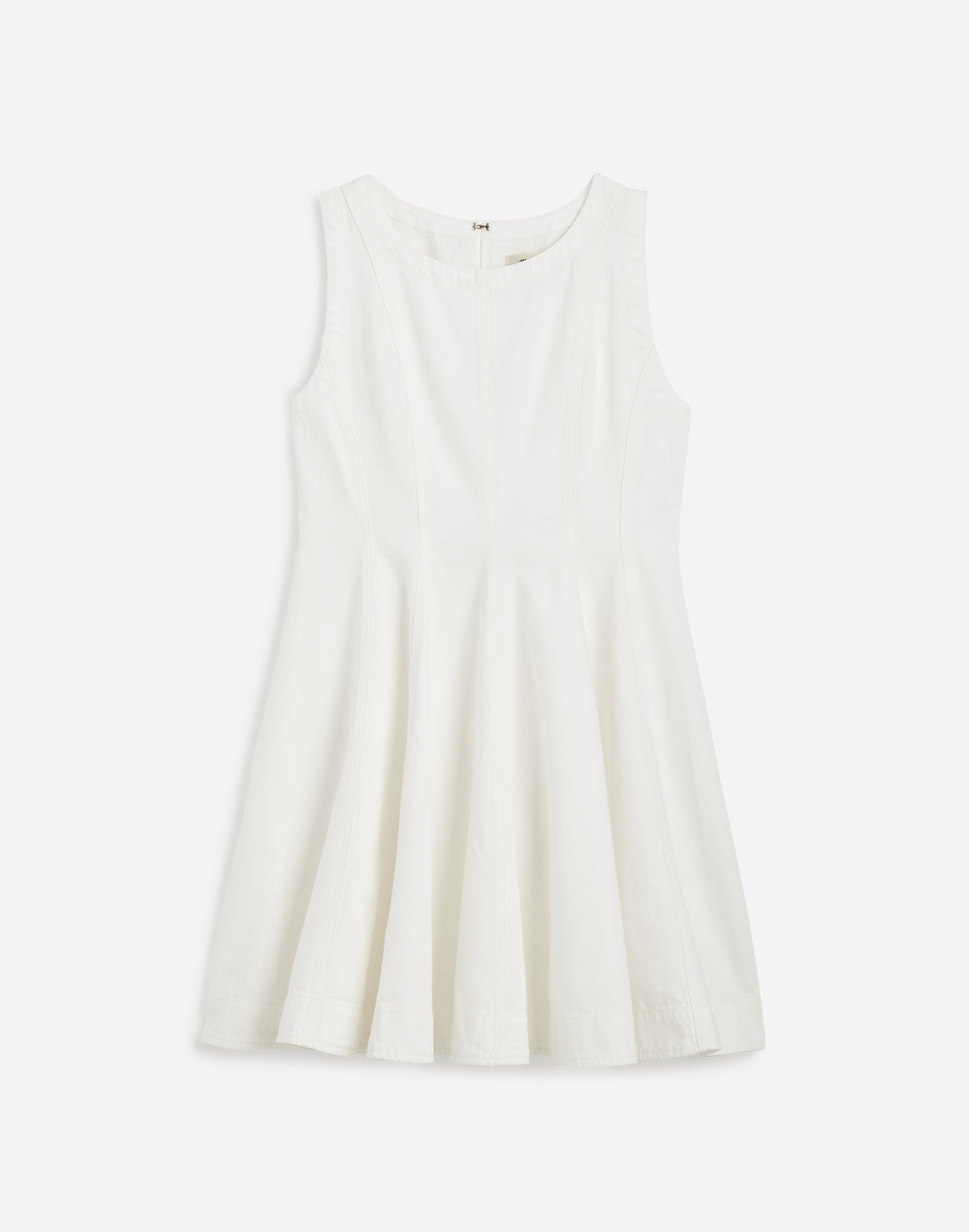 Circle Mini Dress: Airy Denim Edition