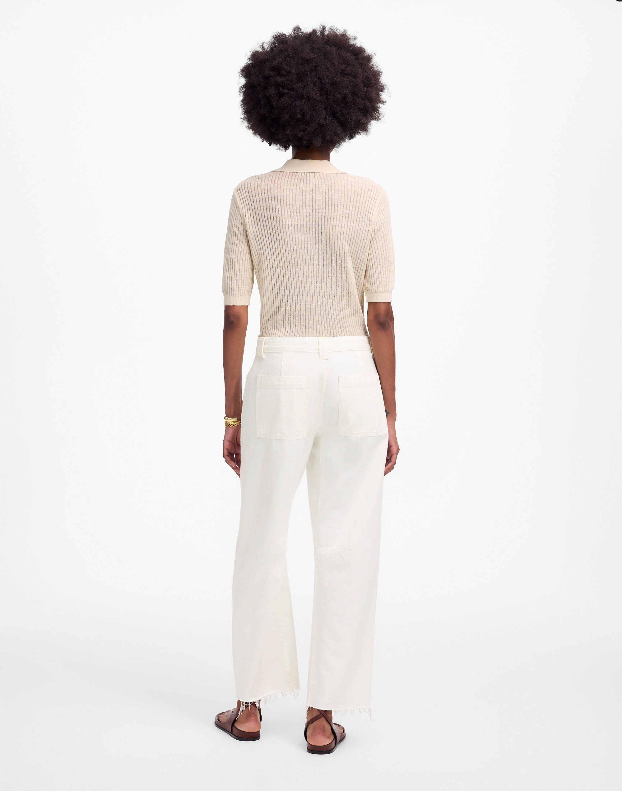 The Darted Barrel-Leg Jean