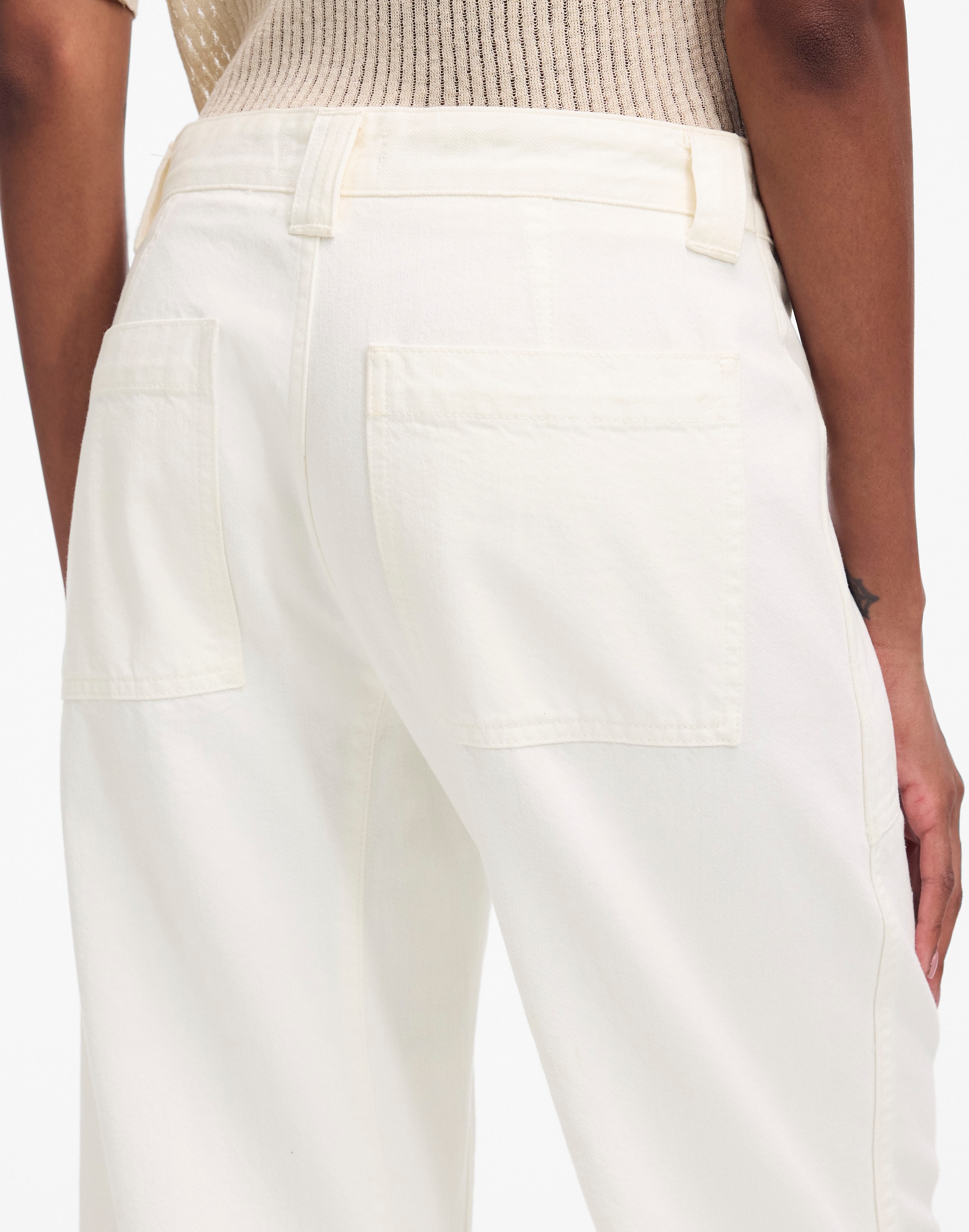 The Darted Barrel-Leg Jean