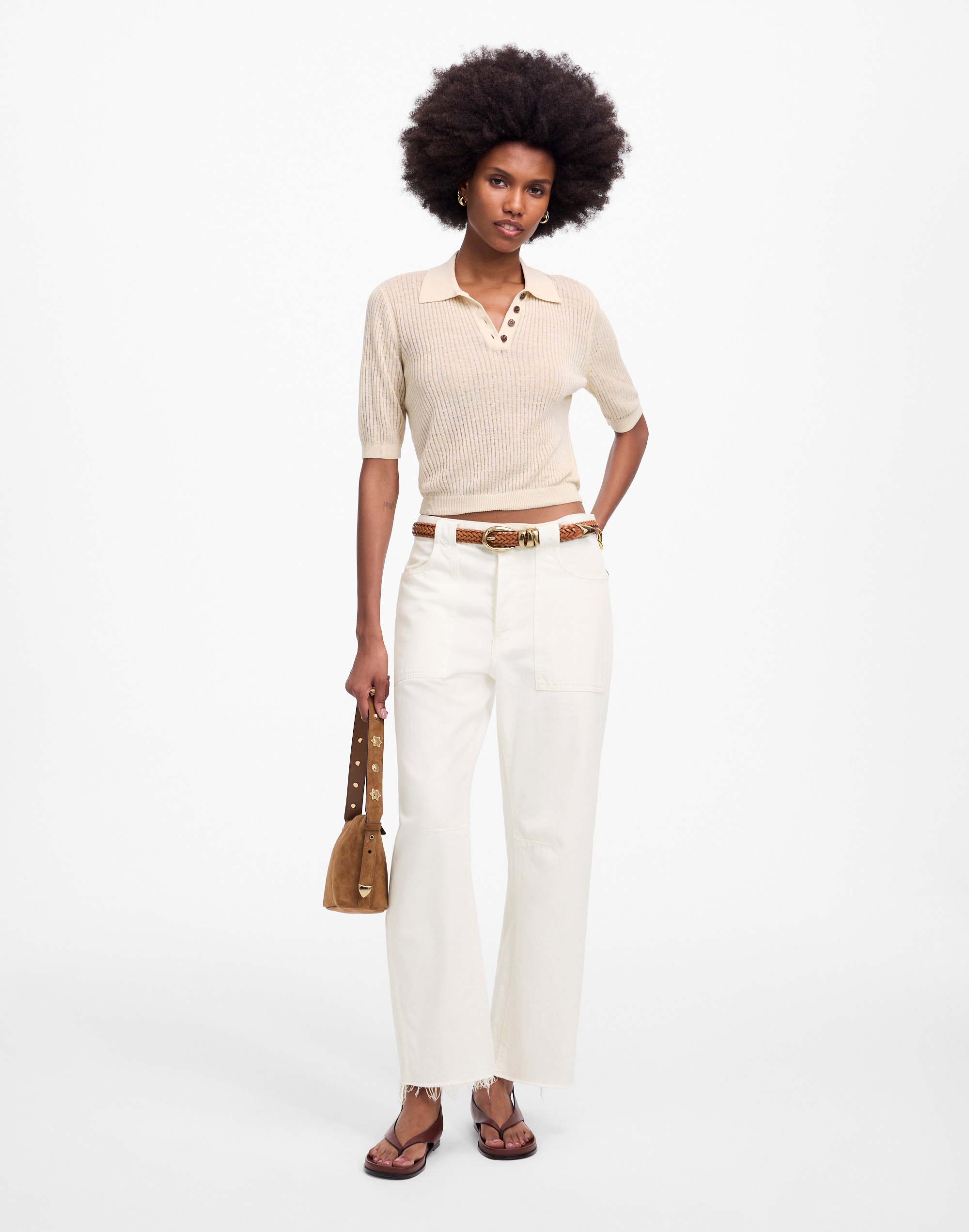 The Darted Barrel-Leg Jean