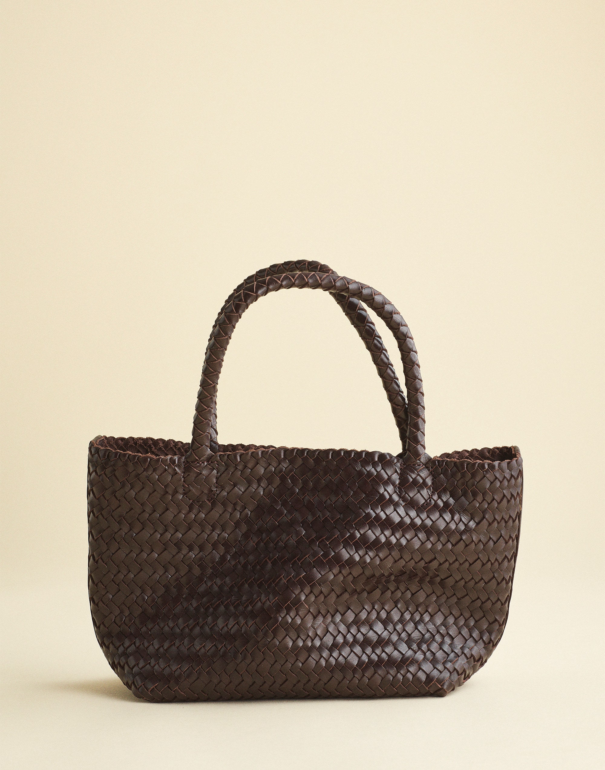 The Signature Woven Mini Tote