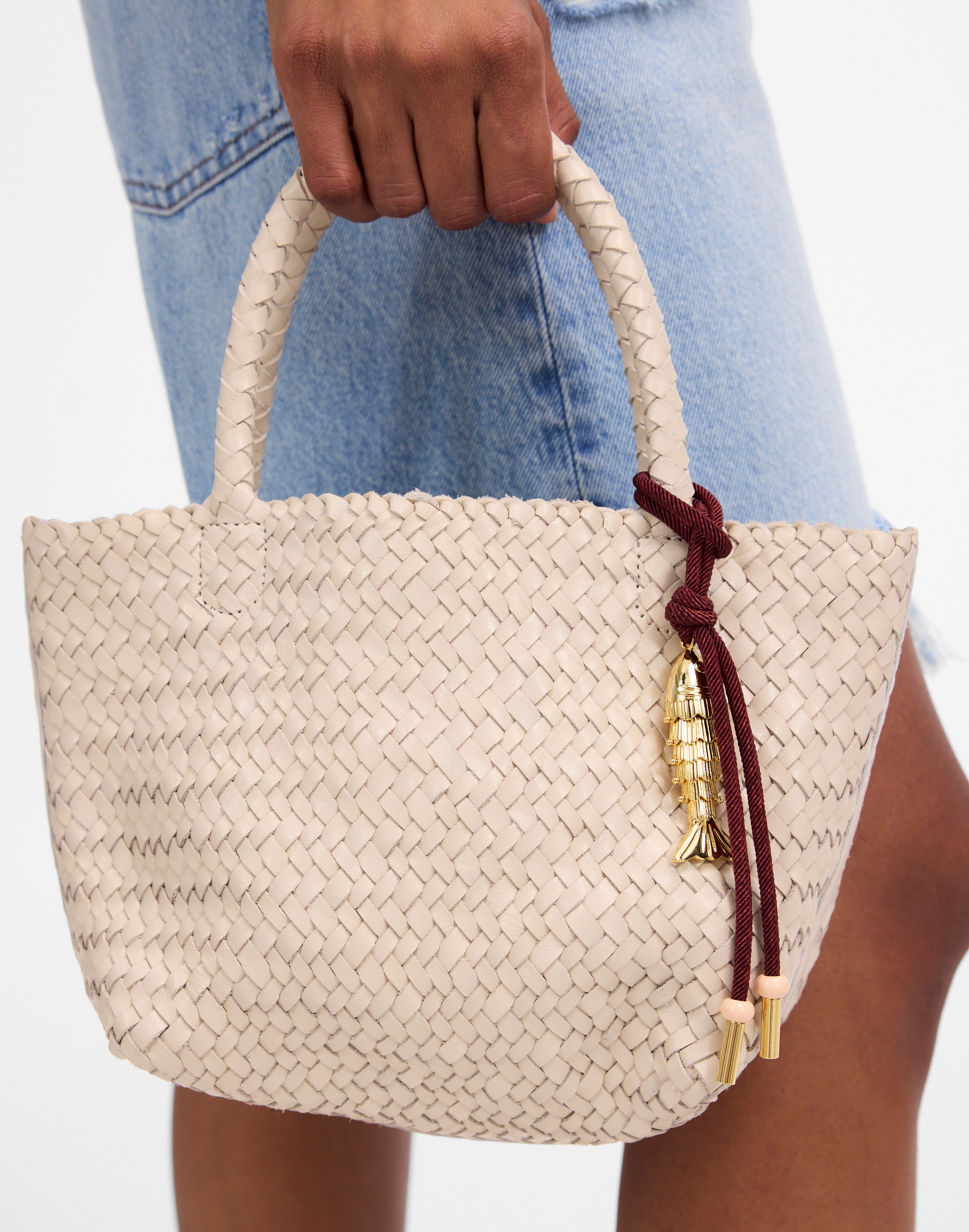The Handwoven Mini Tote | Madewell