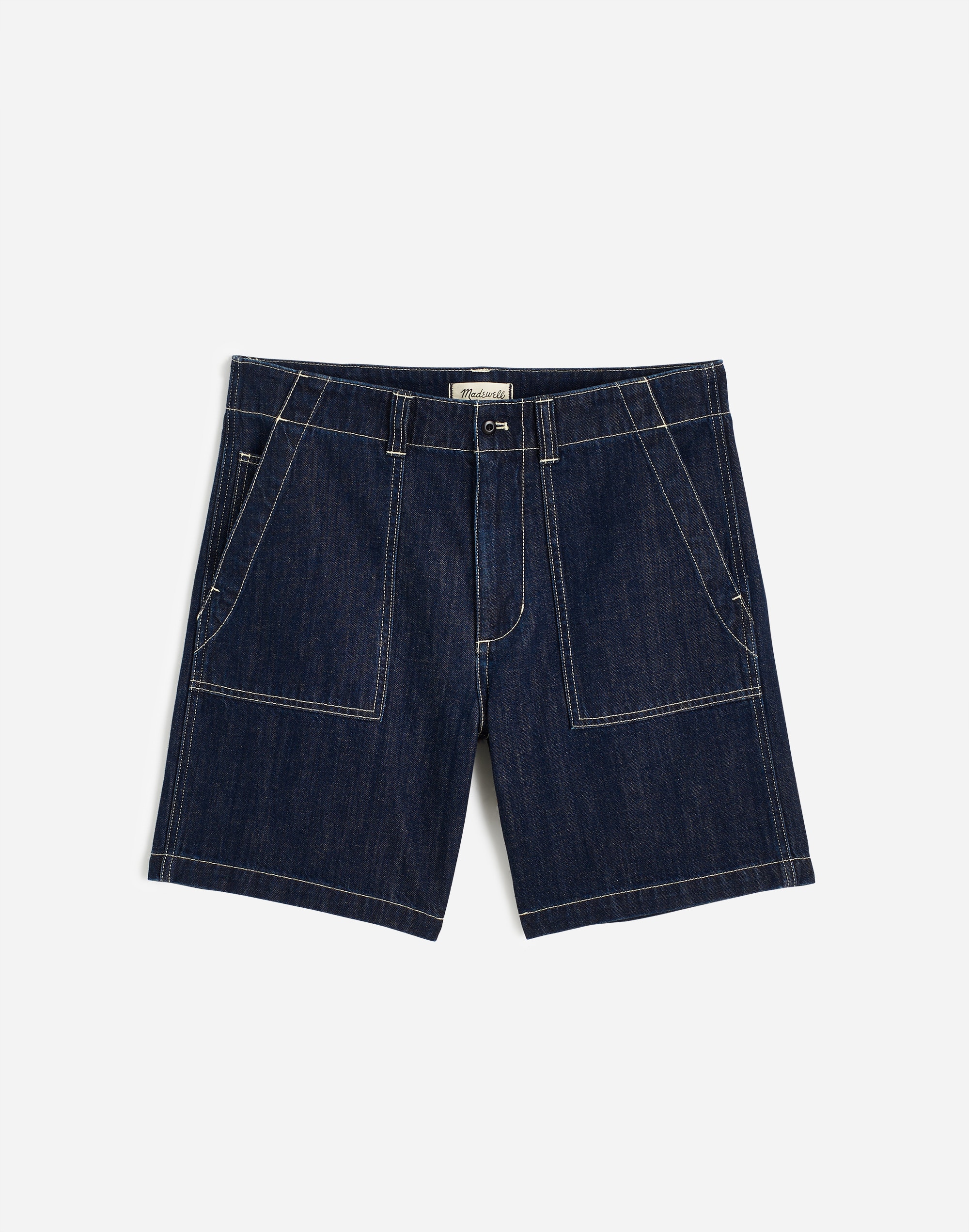 Patch Pocket Shorts in Summer Denim: Delaford Wash Alternate Image 6