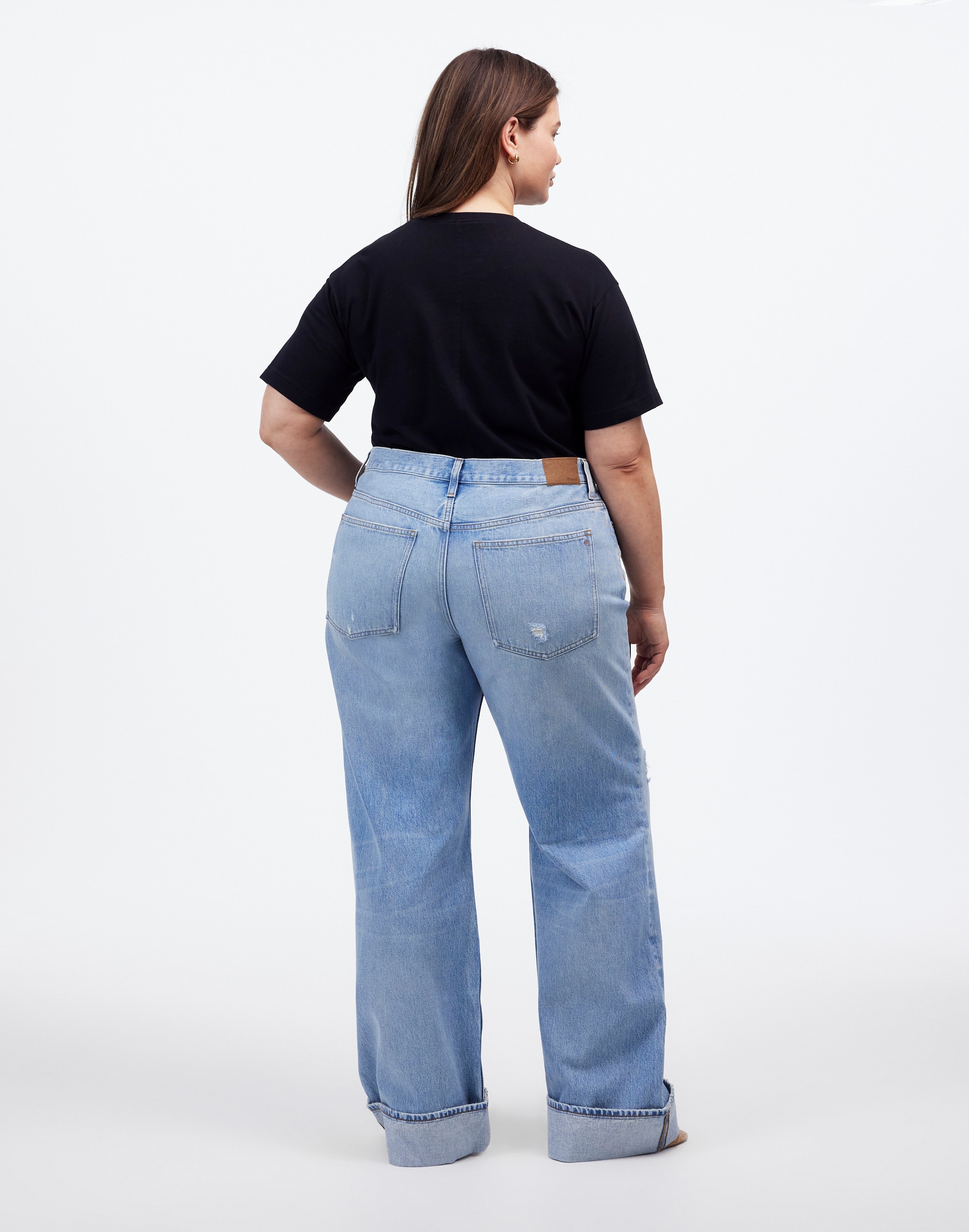 Plus Low-Slung Baggy Jeans
