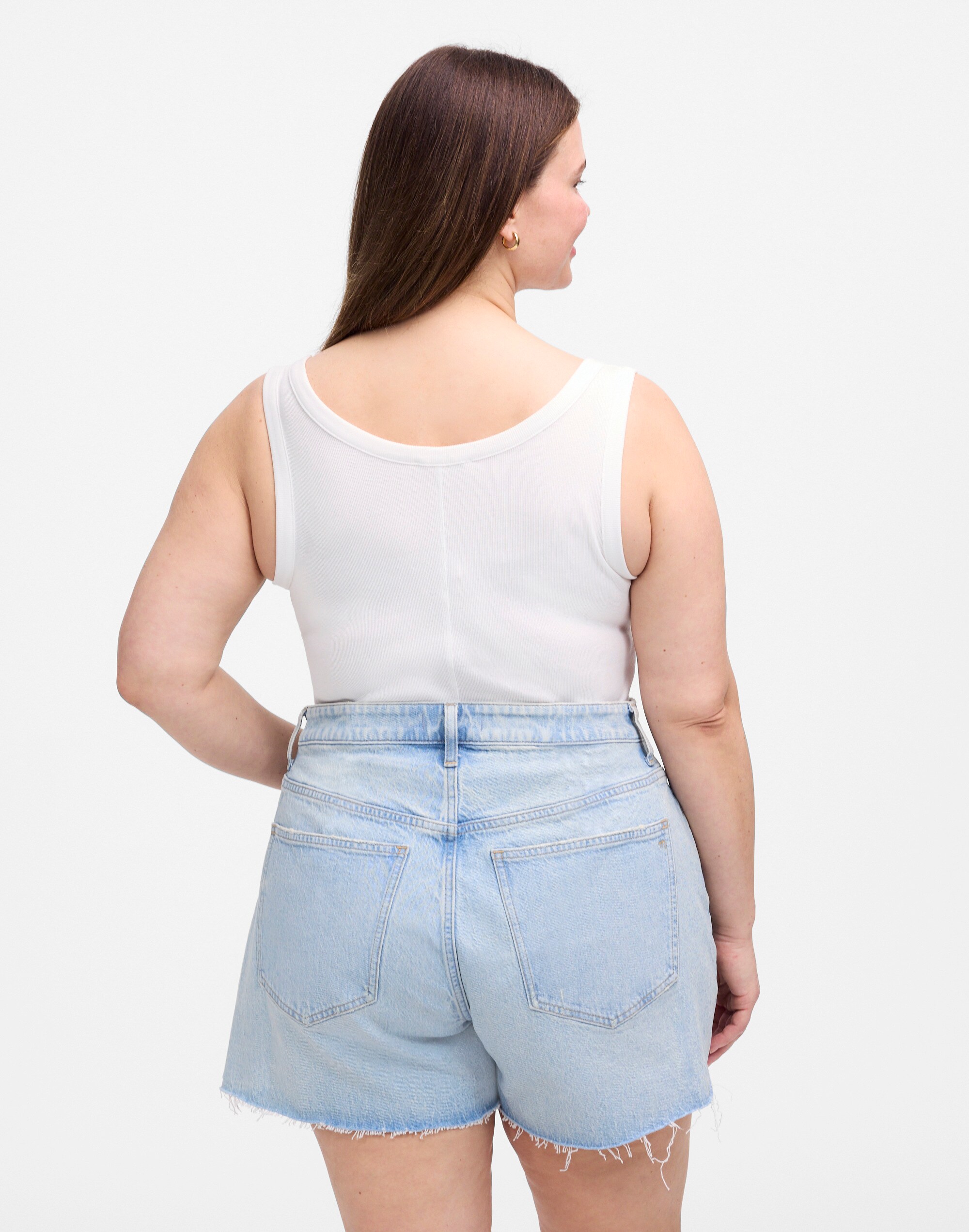 The Plus Perfect Vintage Short in Foster Wash