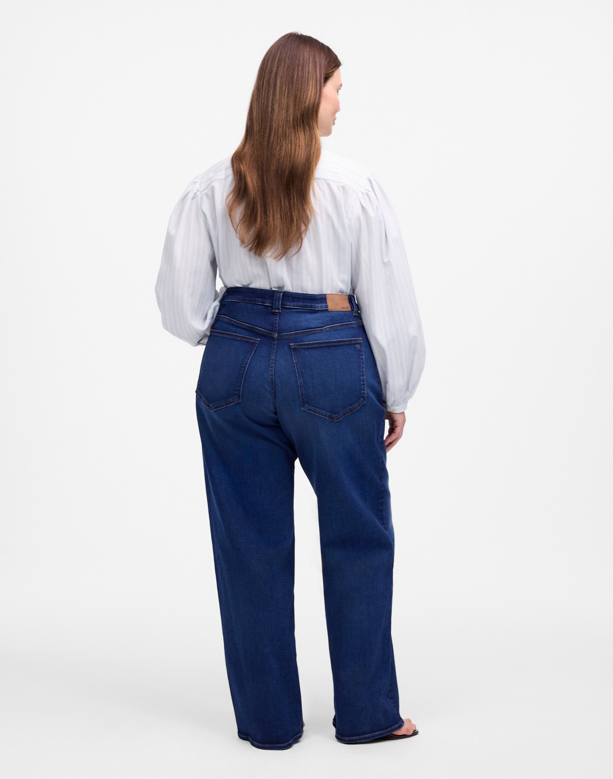 The Plus Perfect Vintage Wide-Leg Jean in Pipestone Wash Alternate Image 4