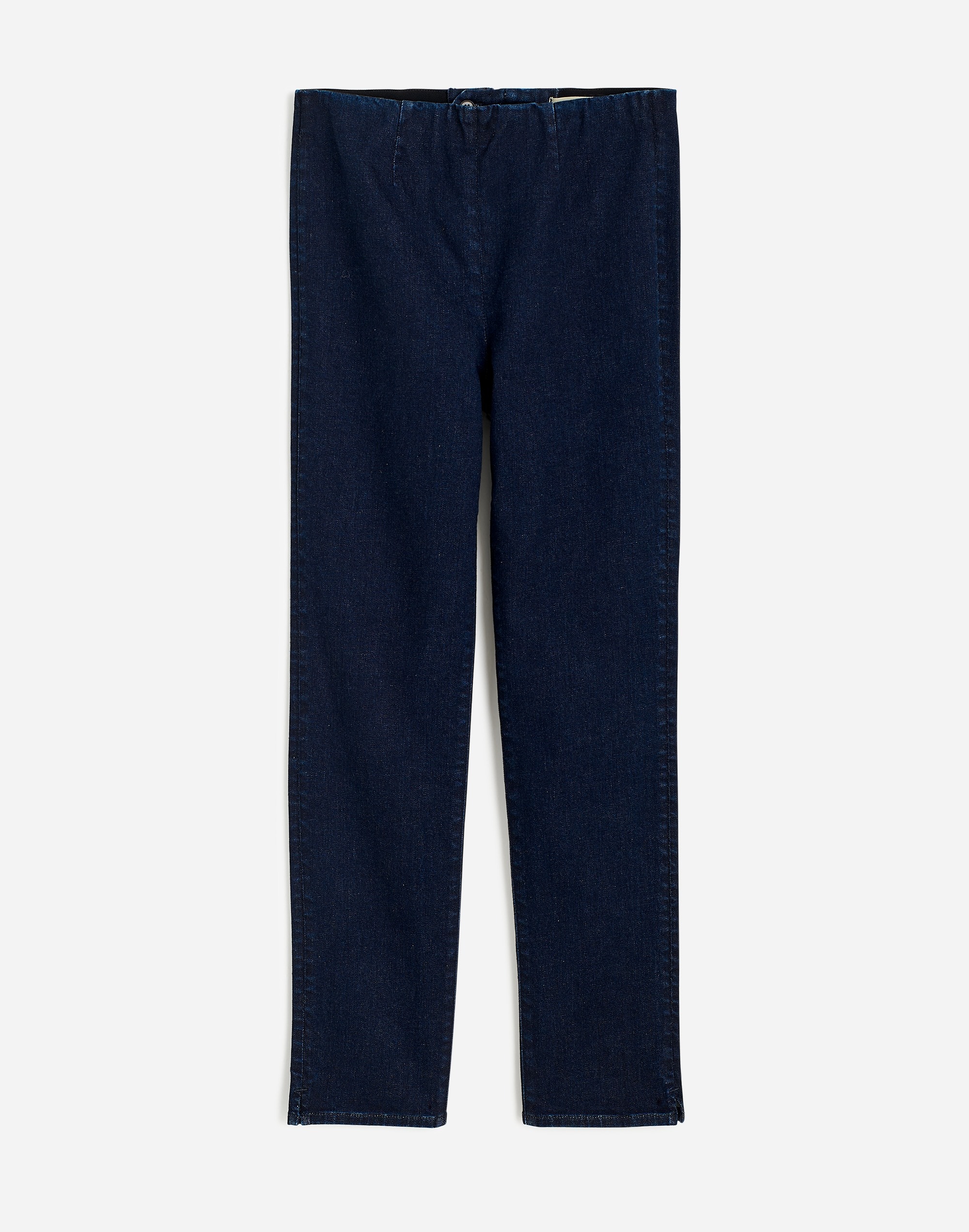 Denim Slim Crop Pants in Rinse Wash
