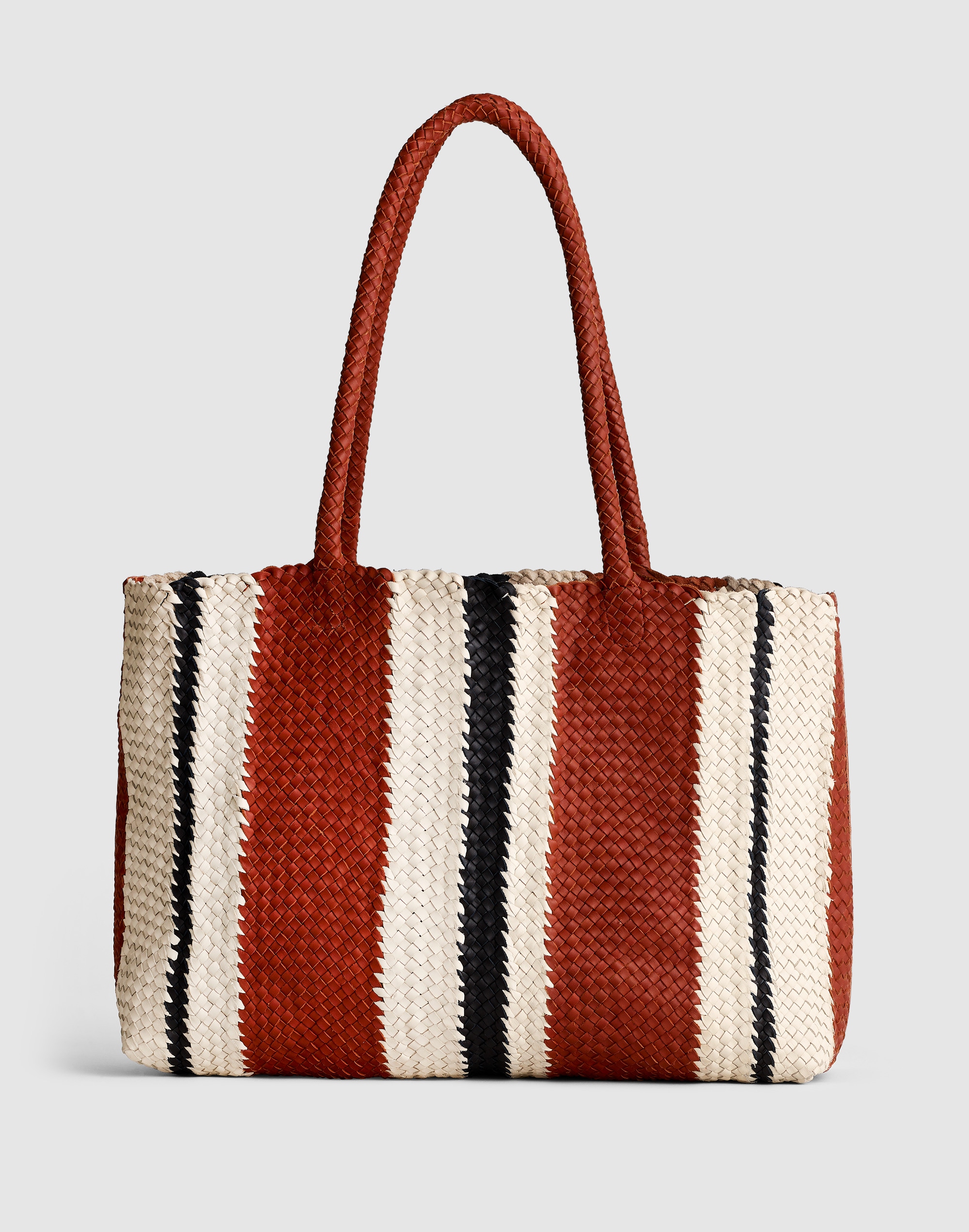 The Handwoven Leather Tote