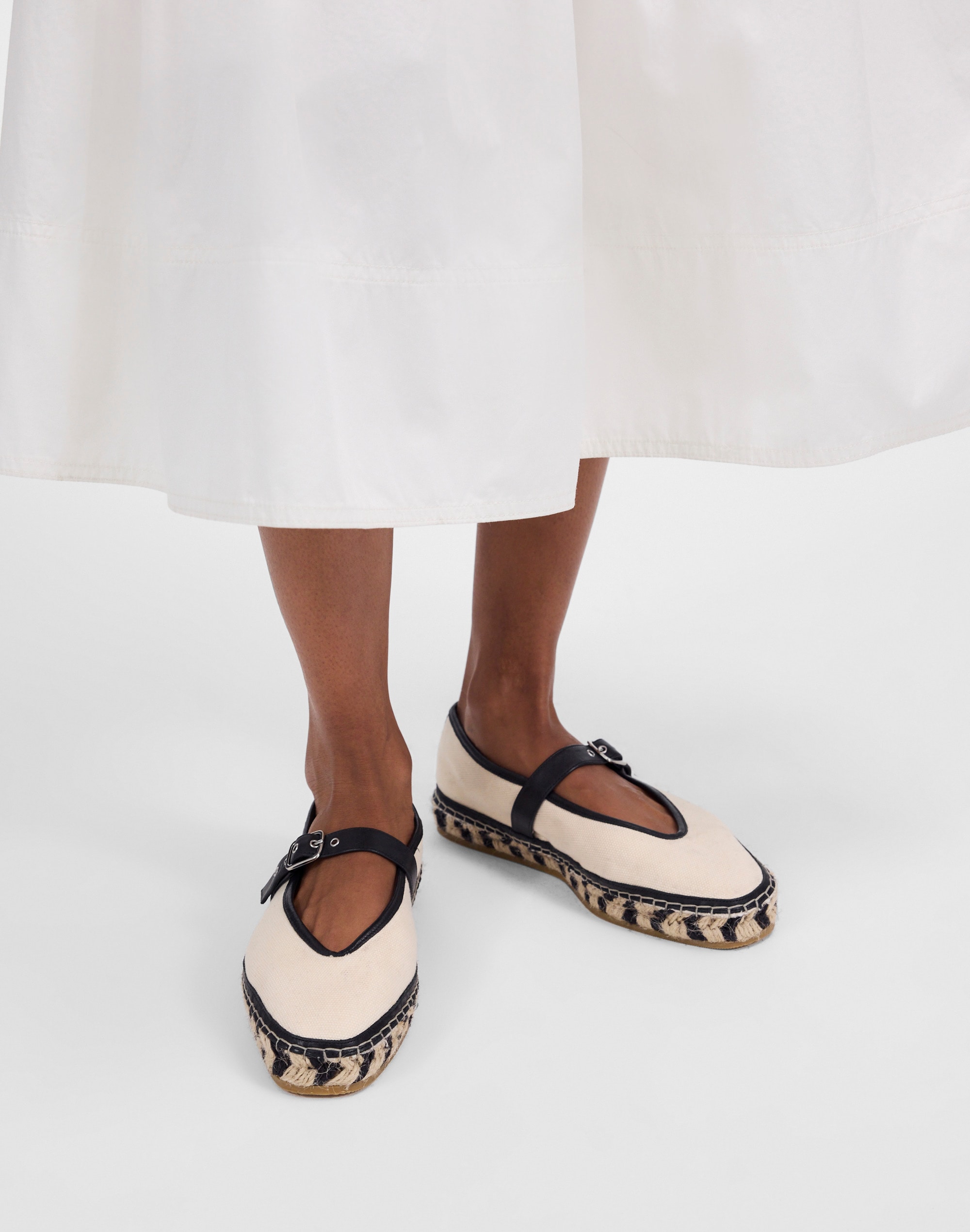 The Remy Mary Jane Espadrille in Canvas Alternate Image 4