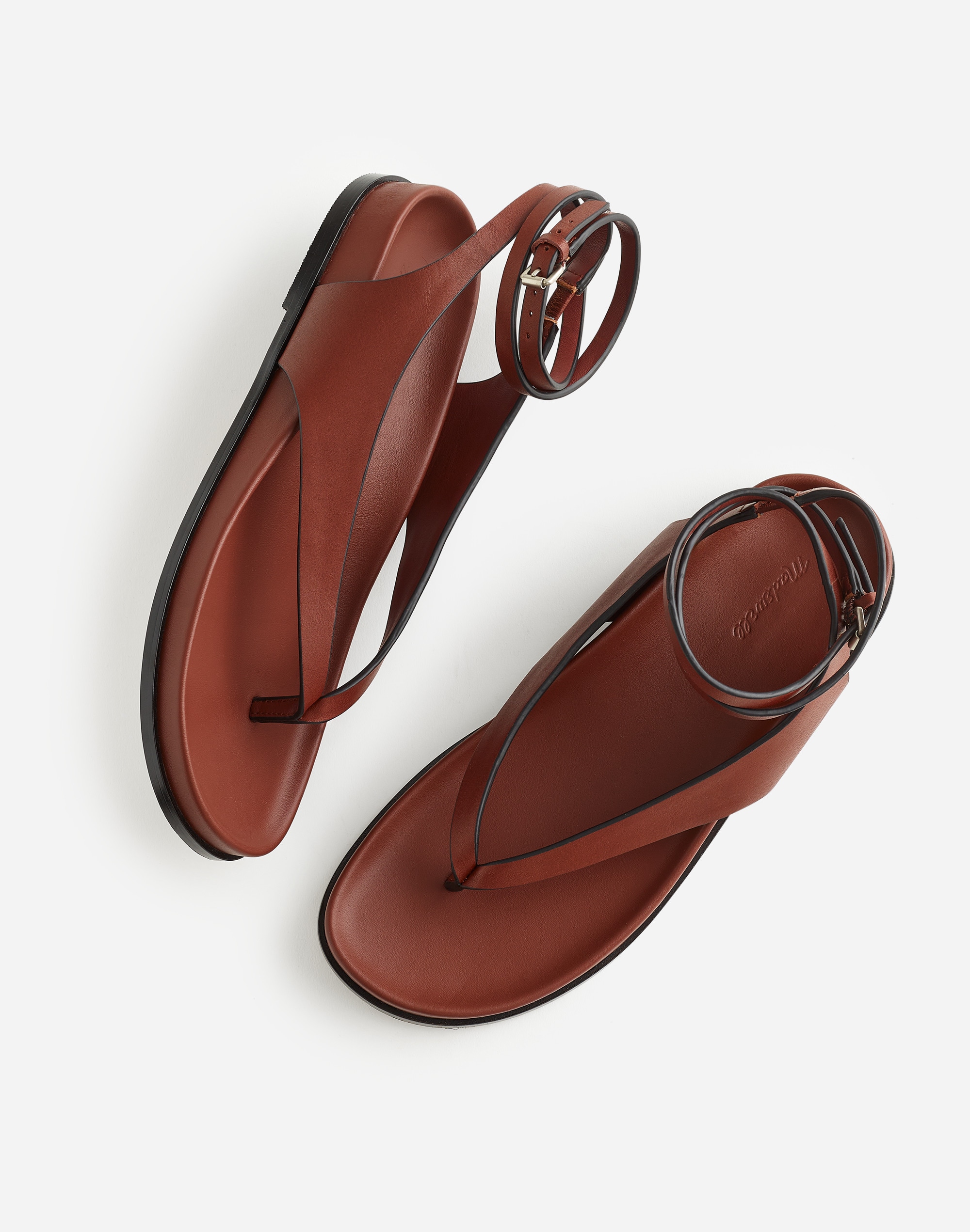 The Eleni Ankle-Wrap Thong Sandal