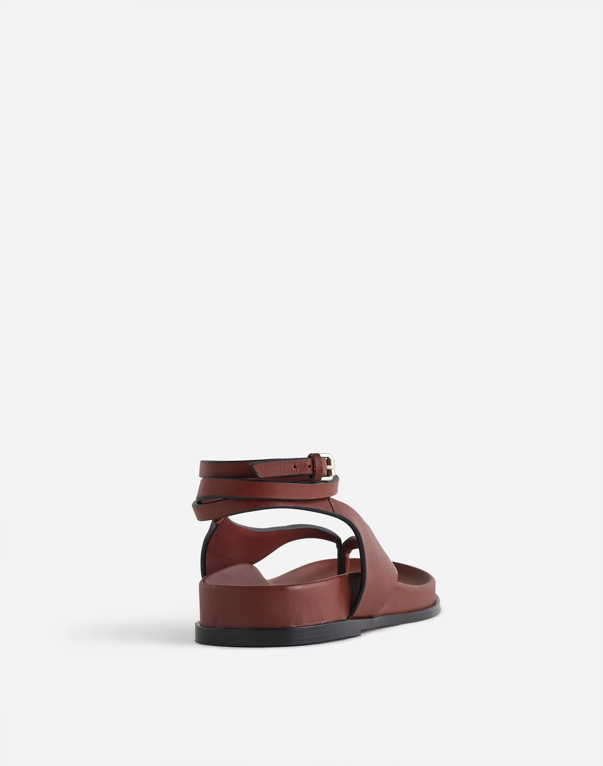 The Eleni Ankle-Wrap Thong Sandal
