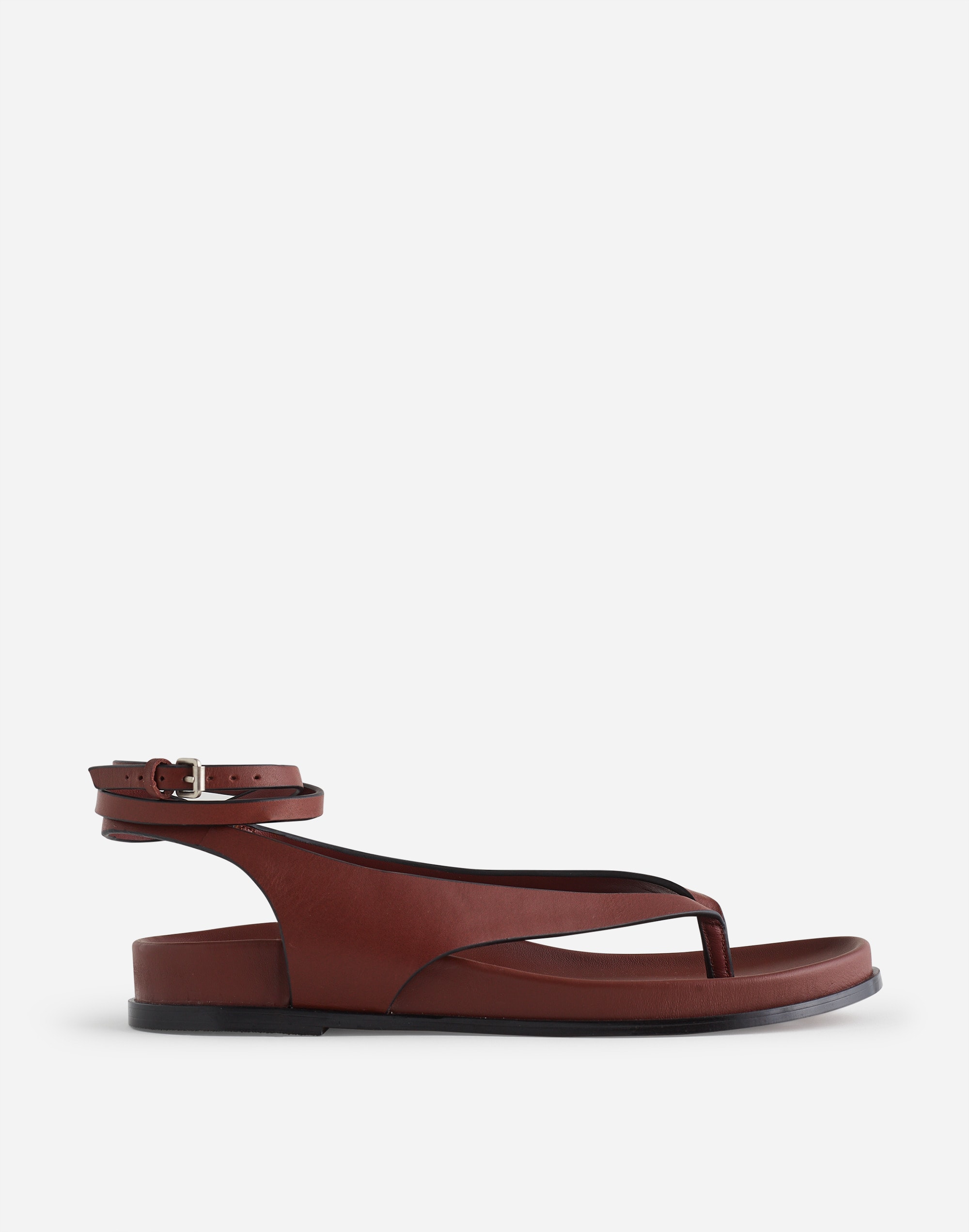 The Eleni Ankle-Wrap Thong Sandal