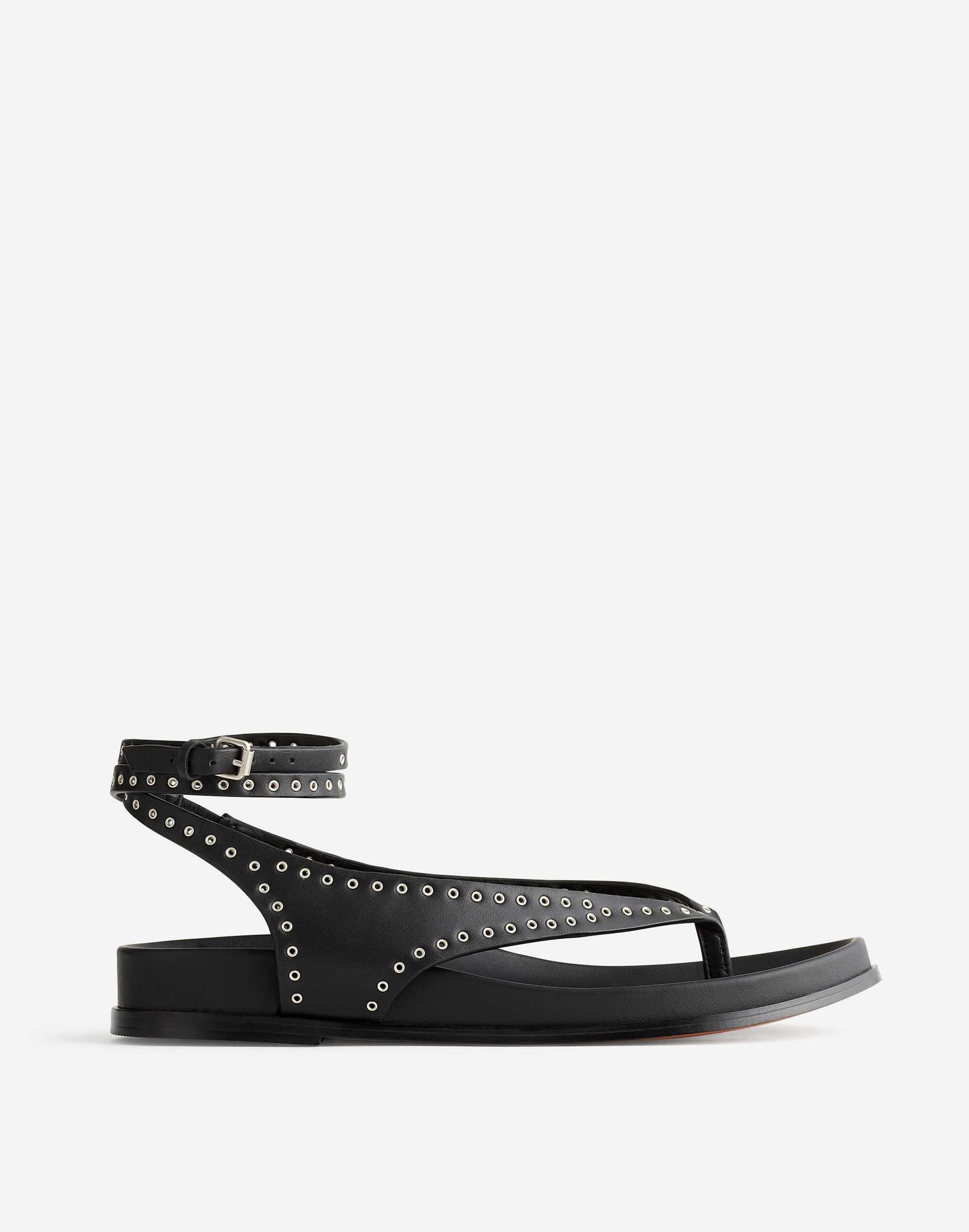 The Eleni Ankle-Wrap Thong Sandal