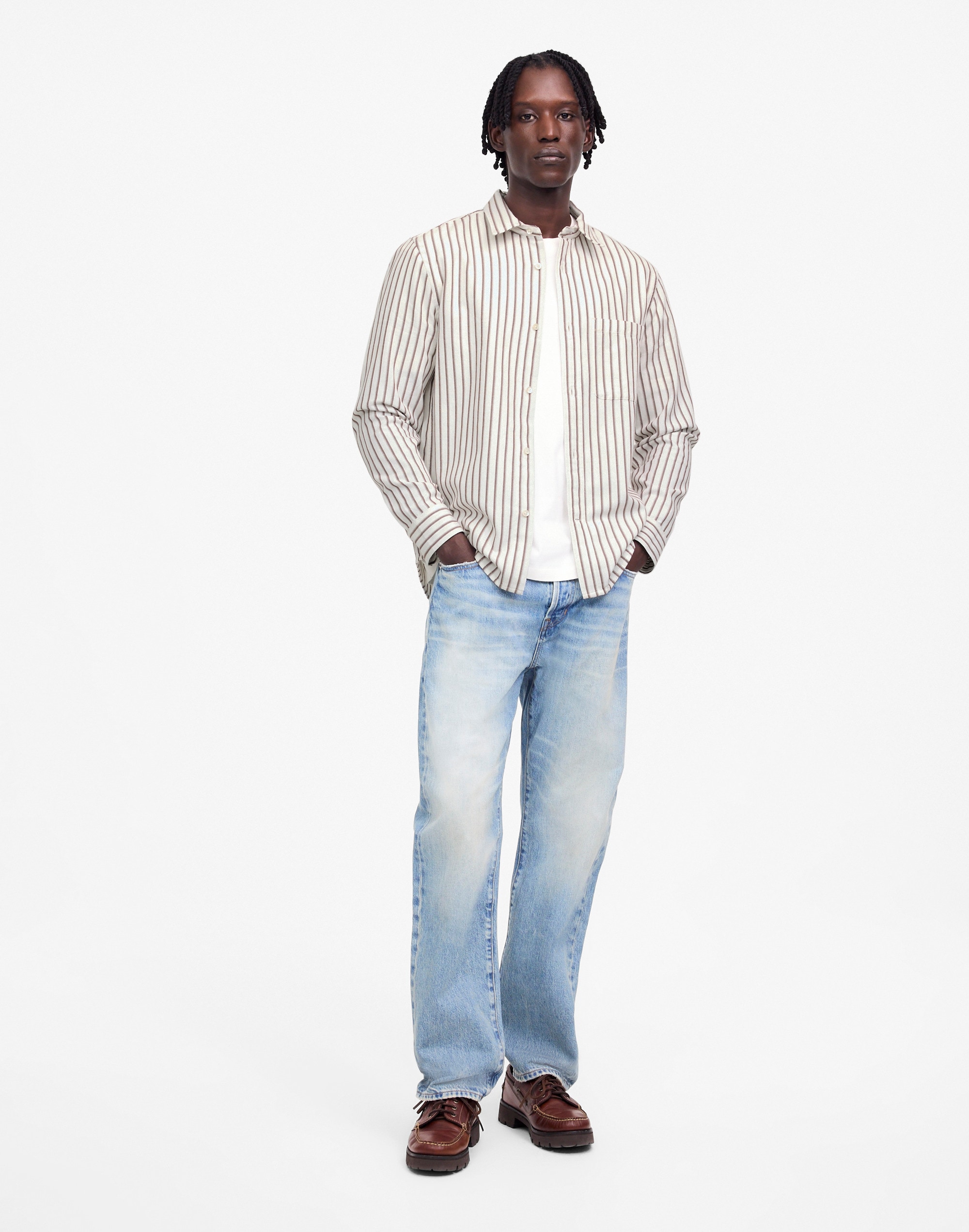Button-Up Shirt in Everyday Twill
