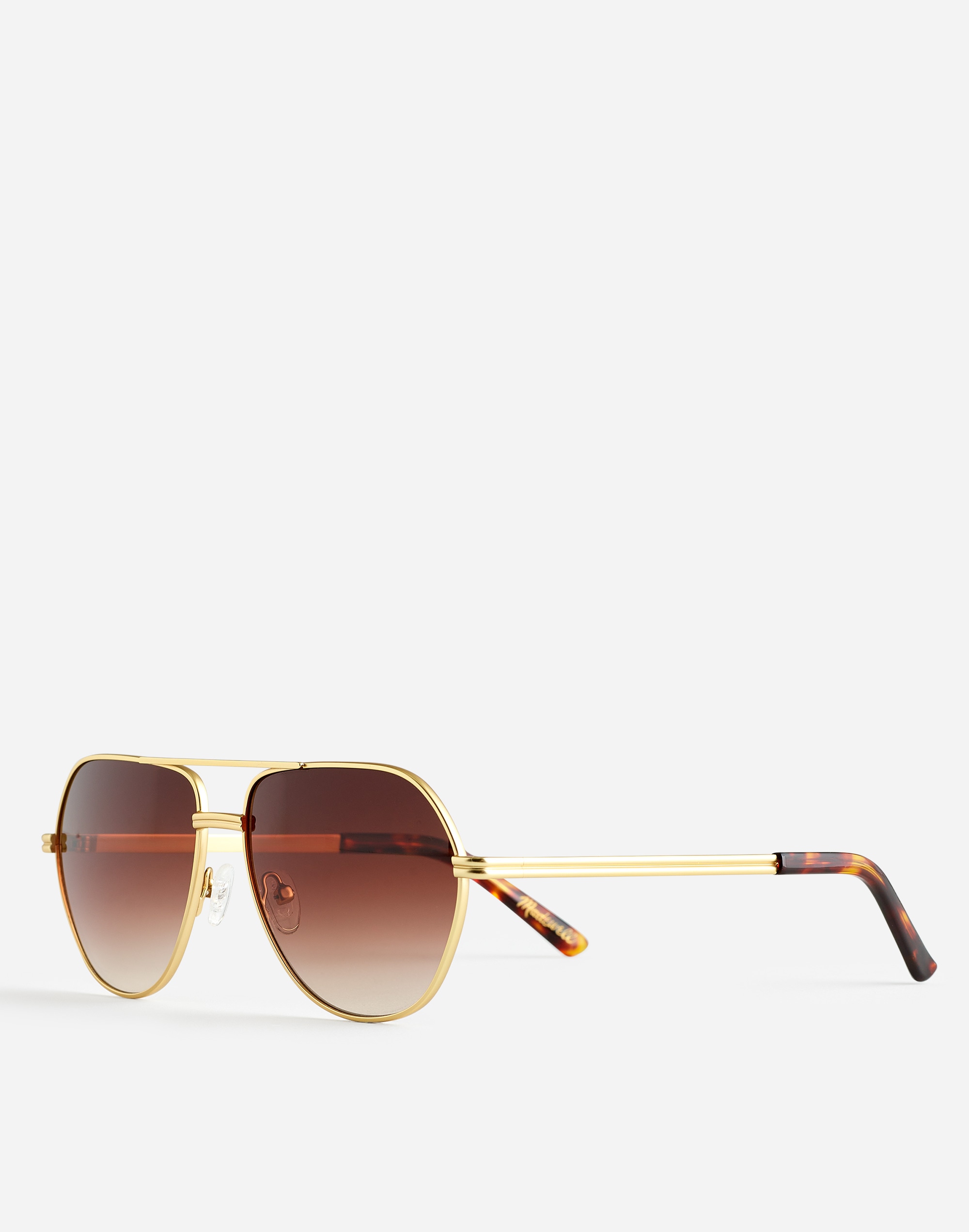 Wire Frame Aviator Sunglasses