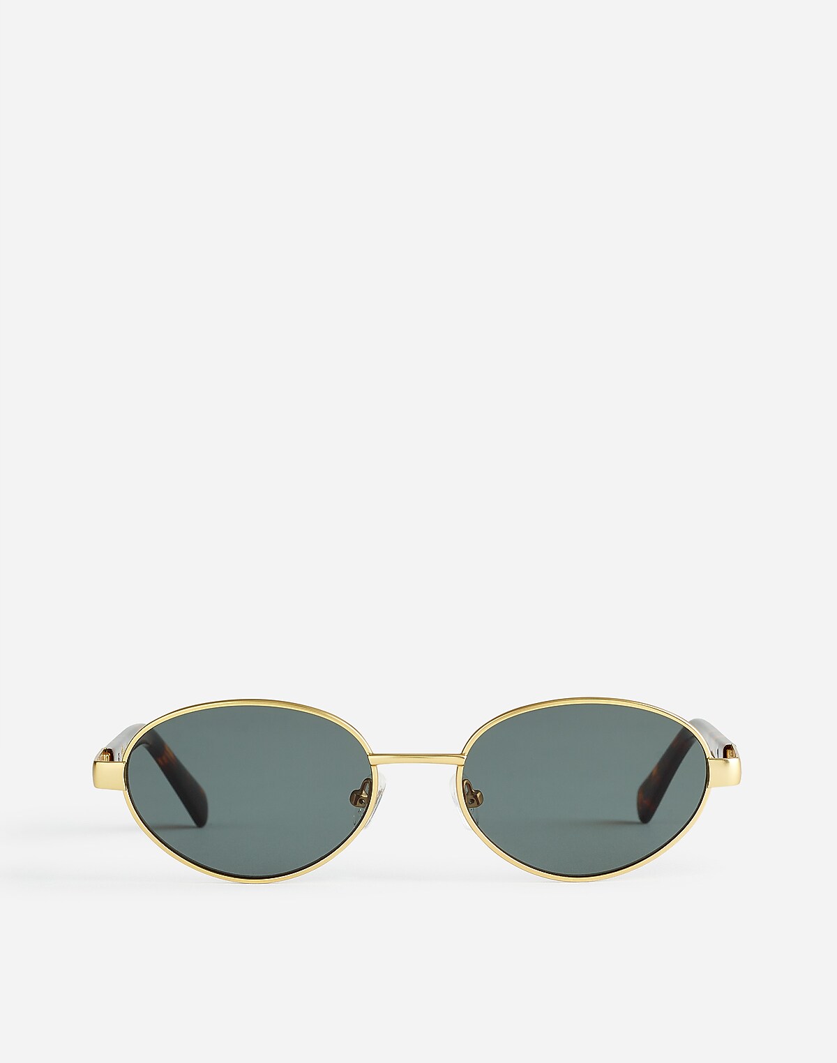 Wire Frame Oval Sunglasses