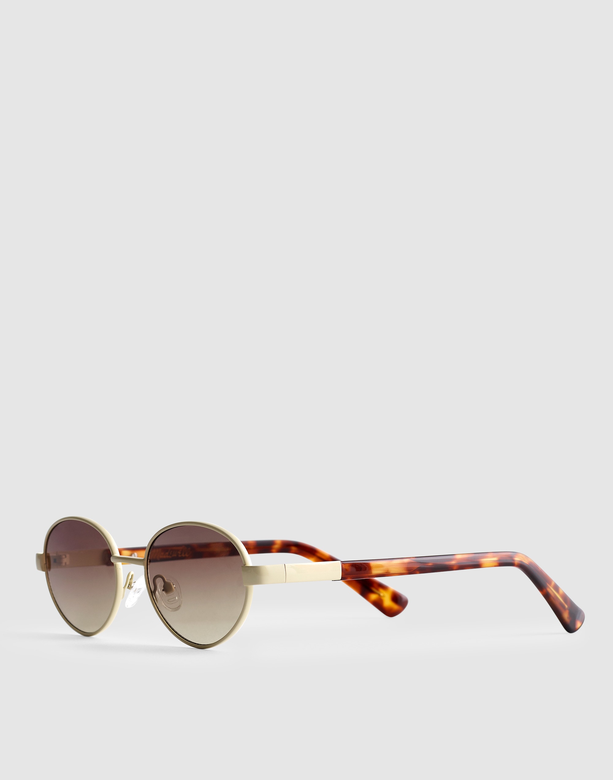 Wire Frame Oval Sunglasses