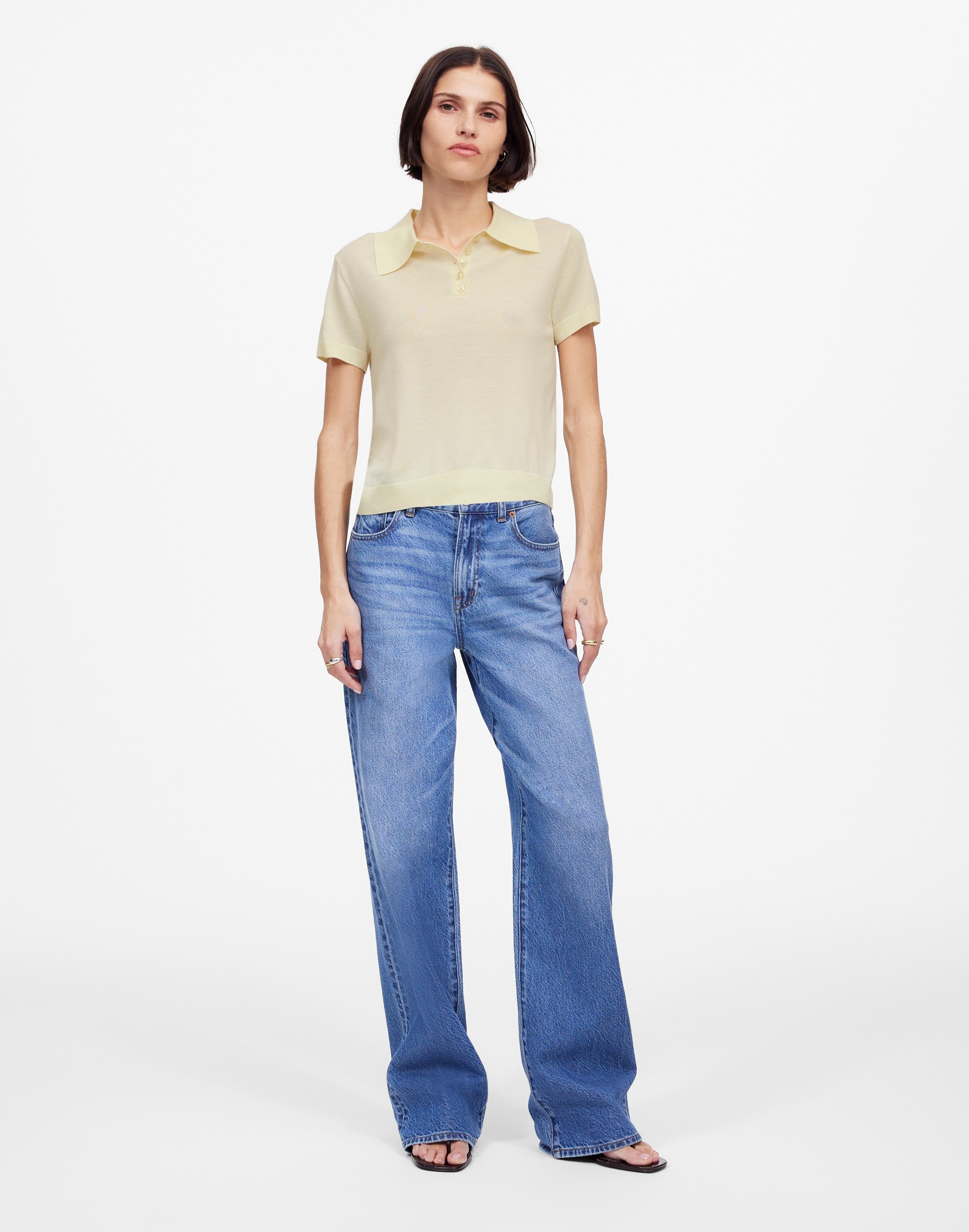 LESET James Polo Tee | Madewell
