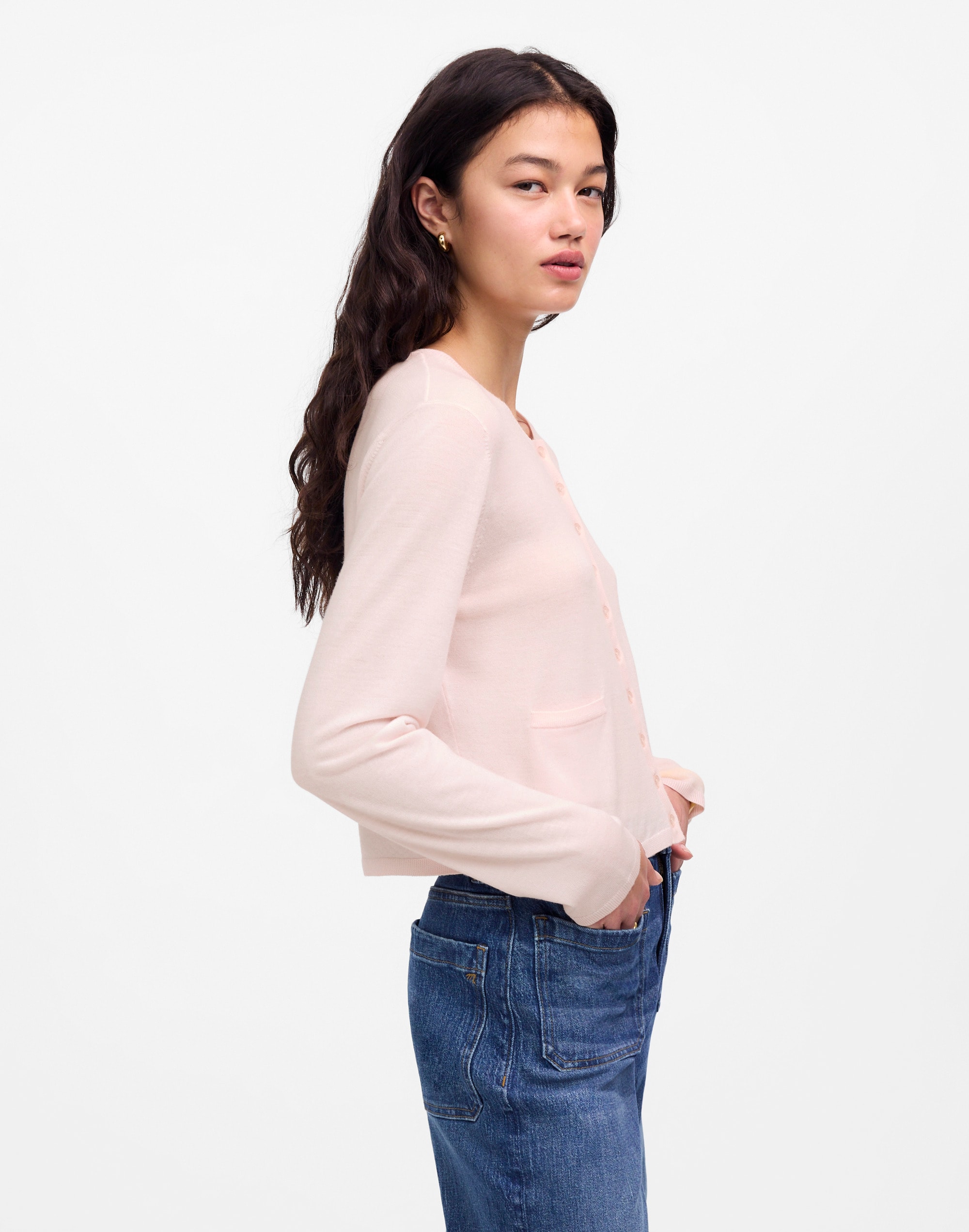 LESET James Crew Cardigan