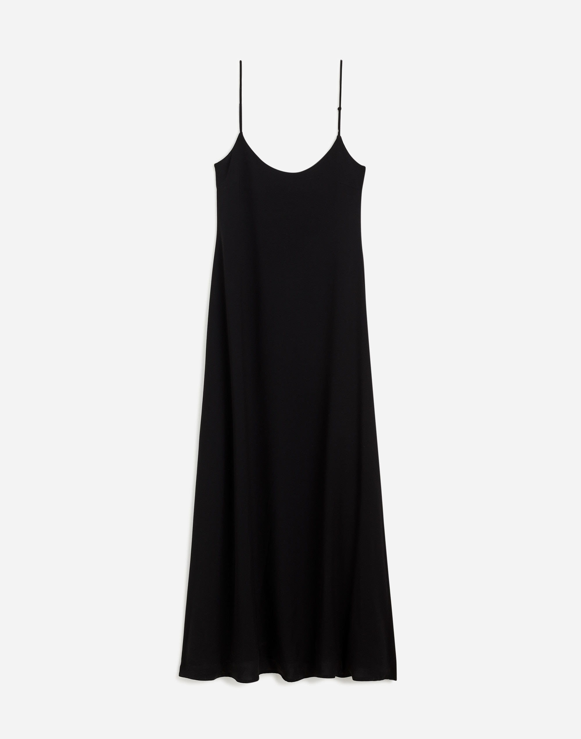 LESET Ari Scoopneck Maxi Tank Dress