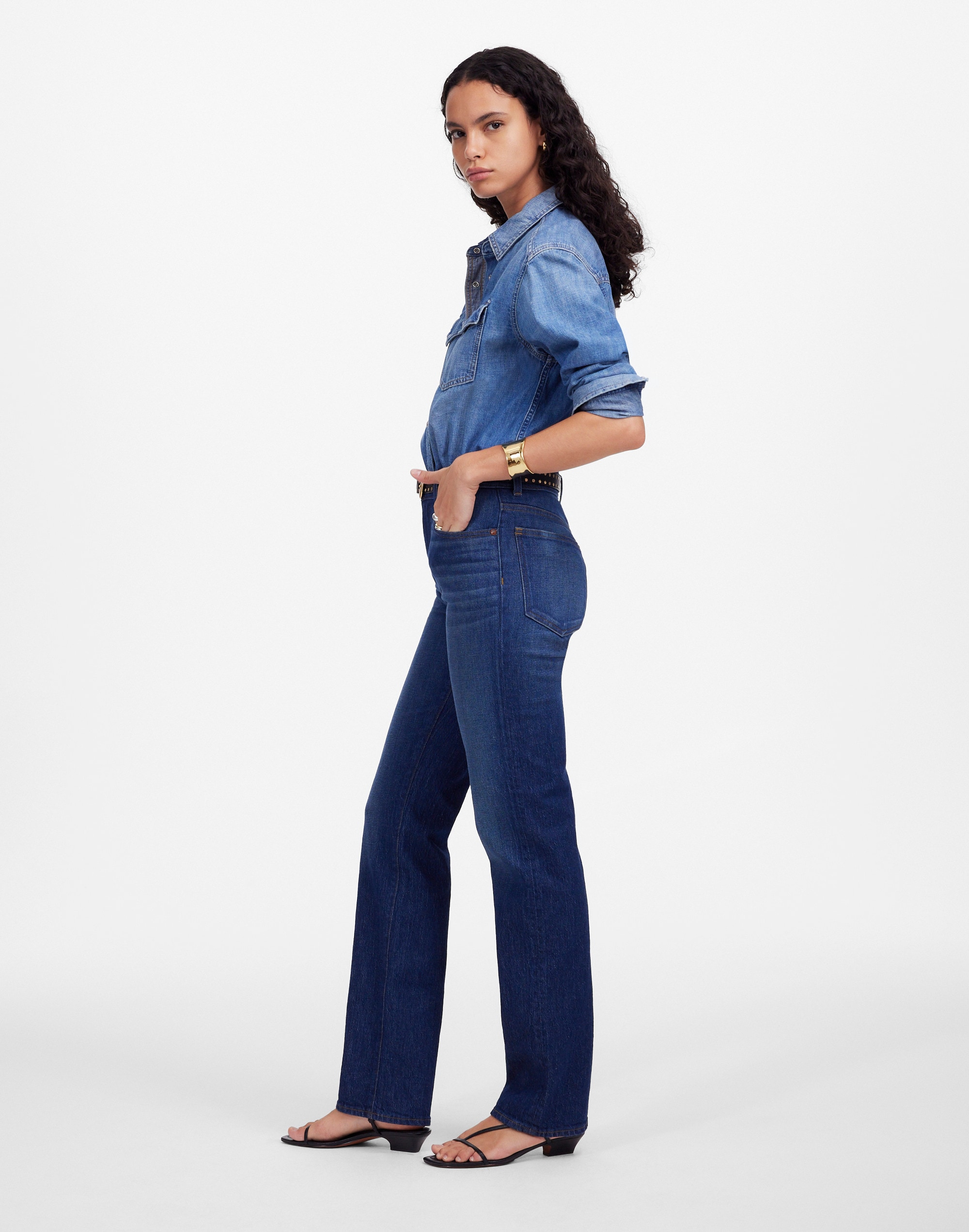 The Longline Straight Jean