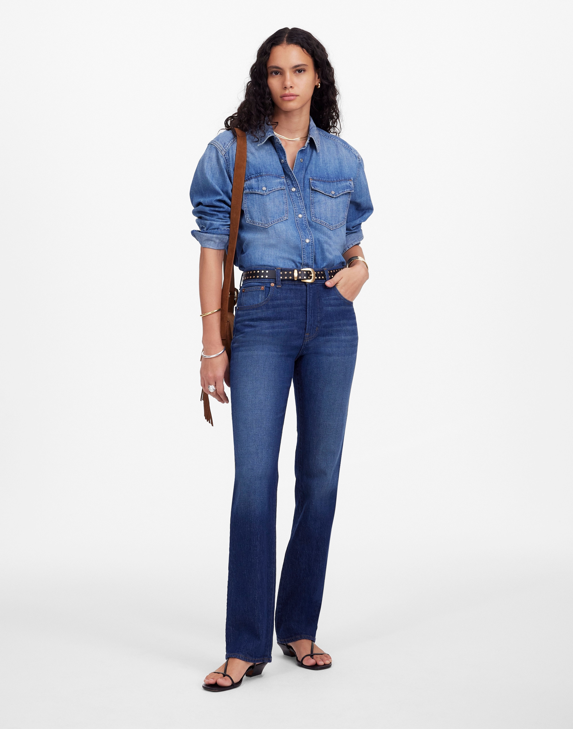 The Longline Straight Jean
