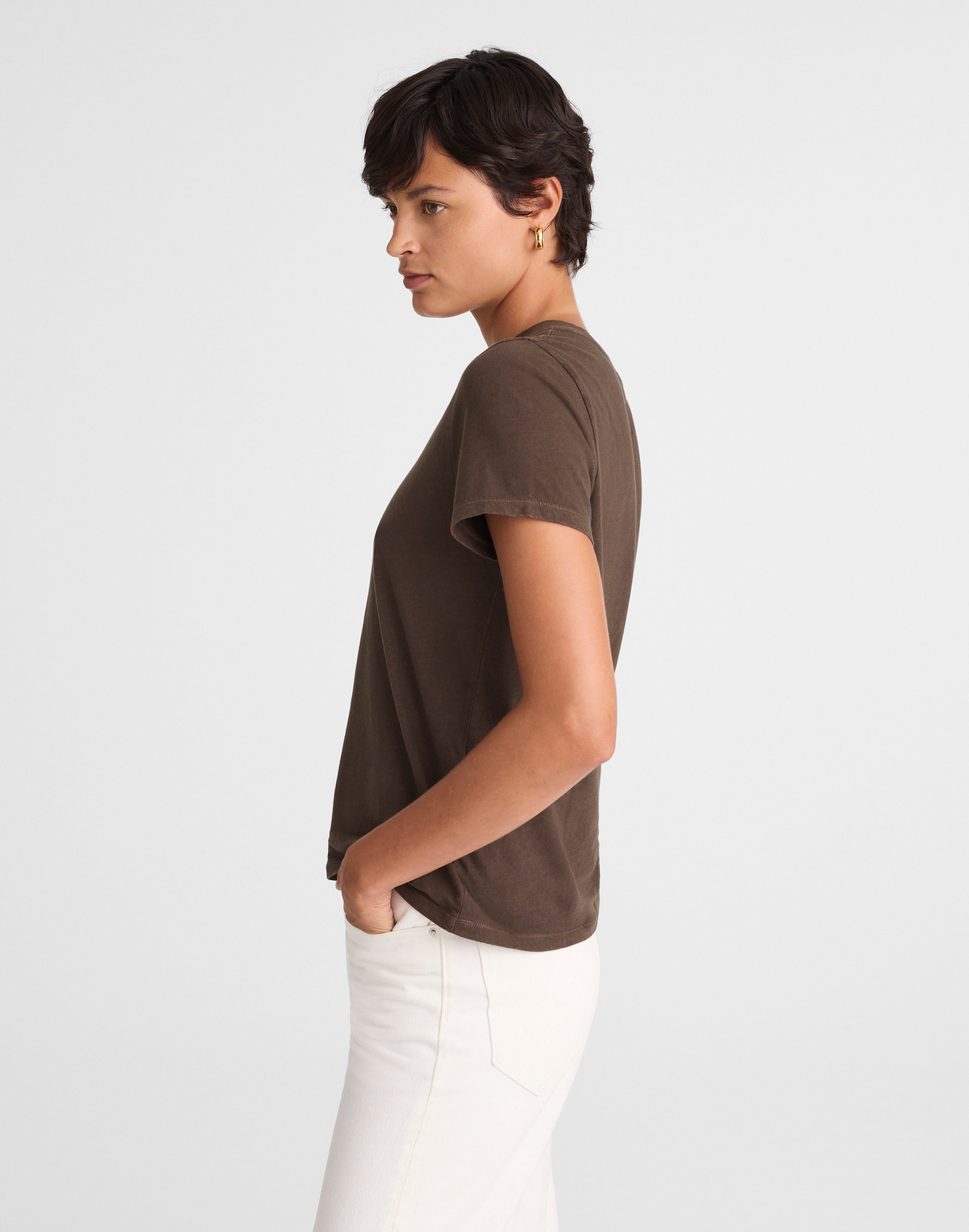 The Relaxed Tee in Vintage Jersey