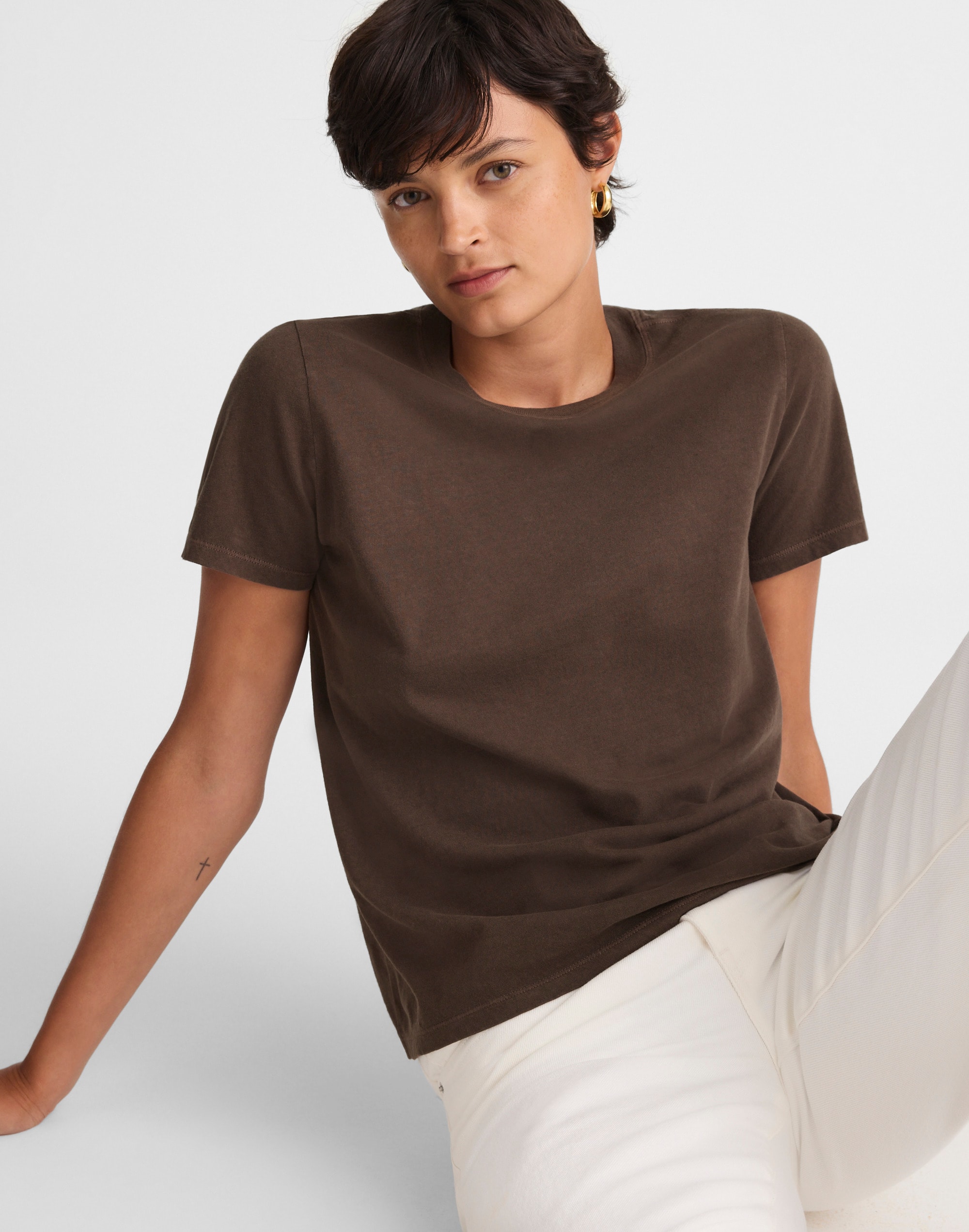 The Relaxed Tee in Vintage Jersey