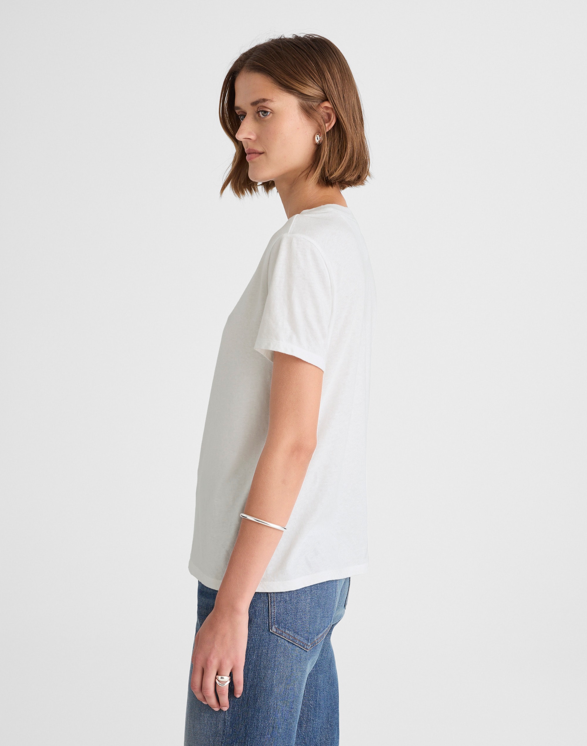 The Relaxed Tee in Vintage Jersey