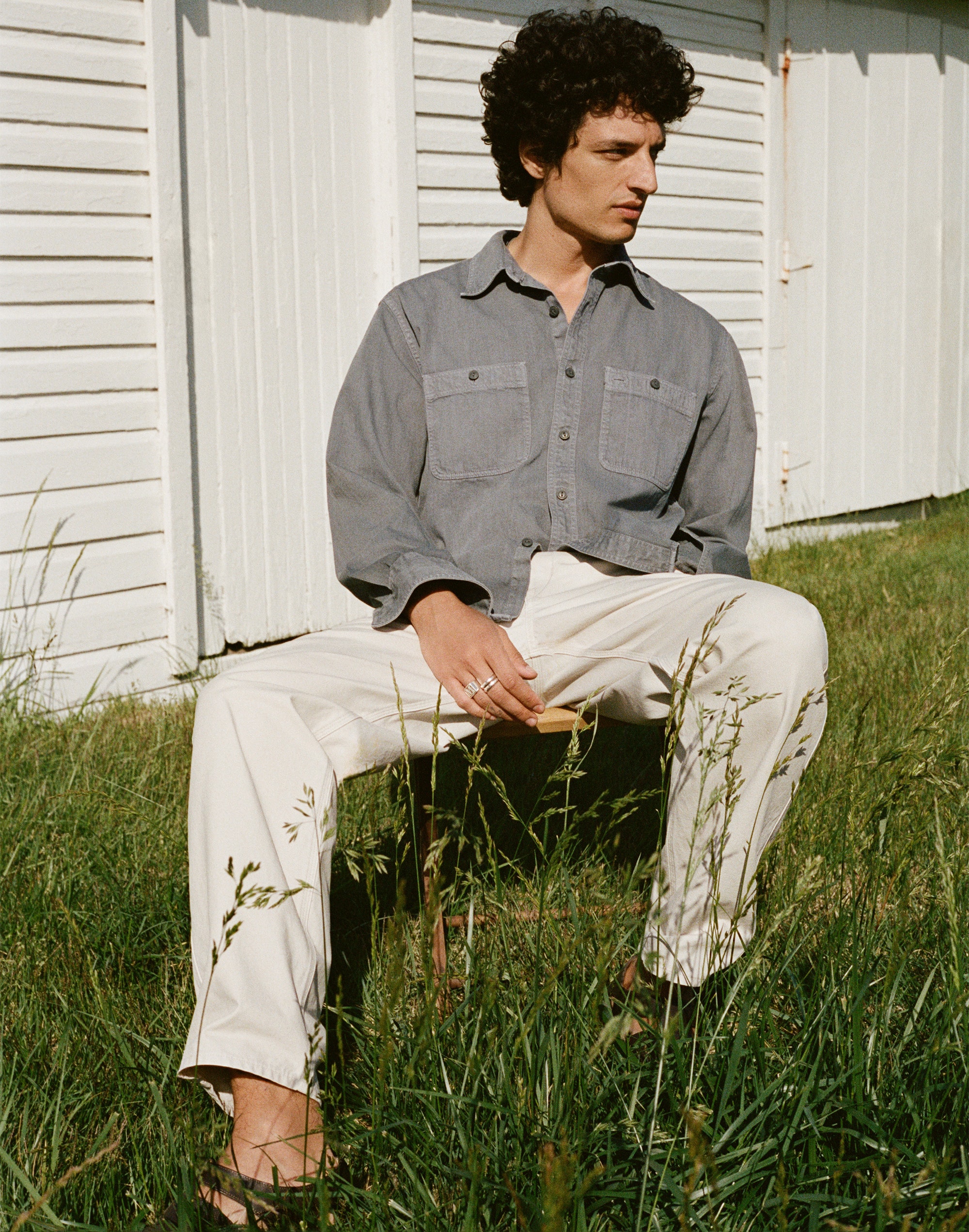 Work Shirt in Cotton