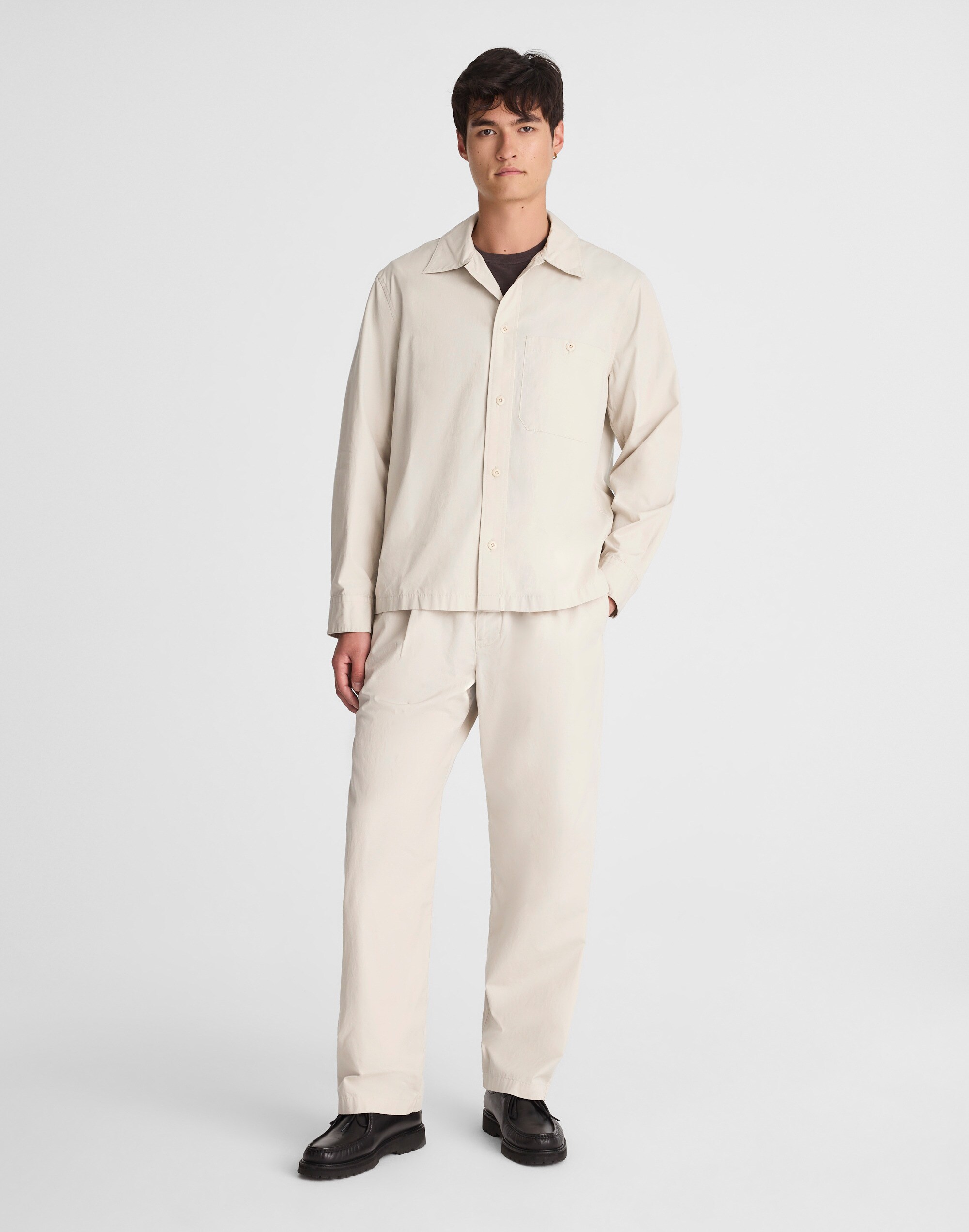 Cotton Poplin Overshirt