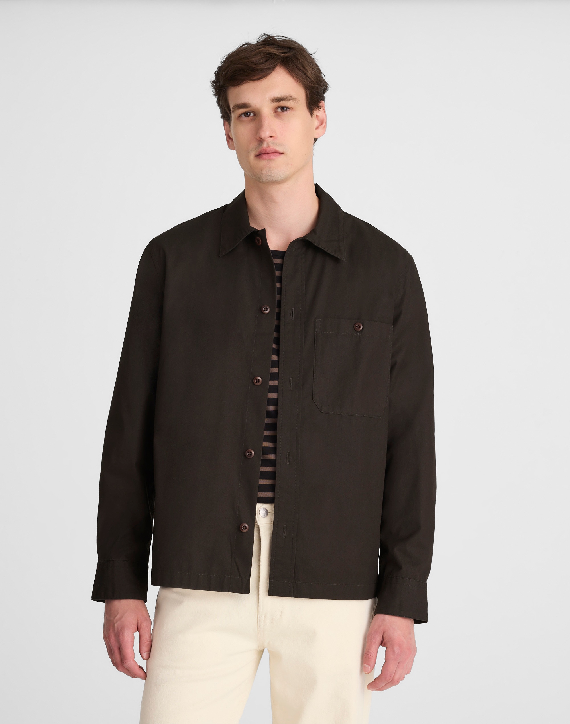 Cotton Poplin Overshirt