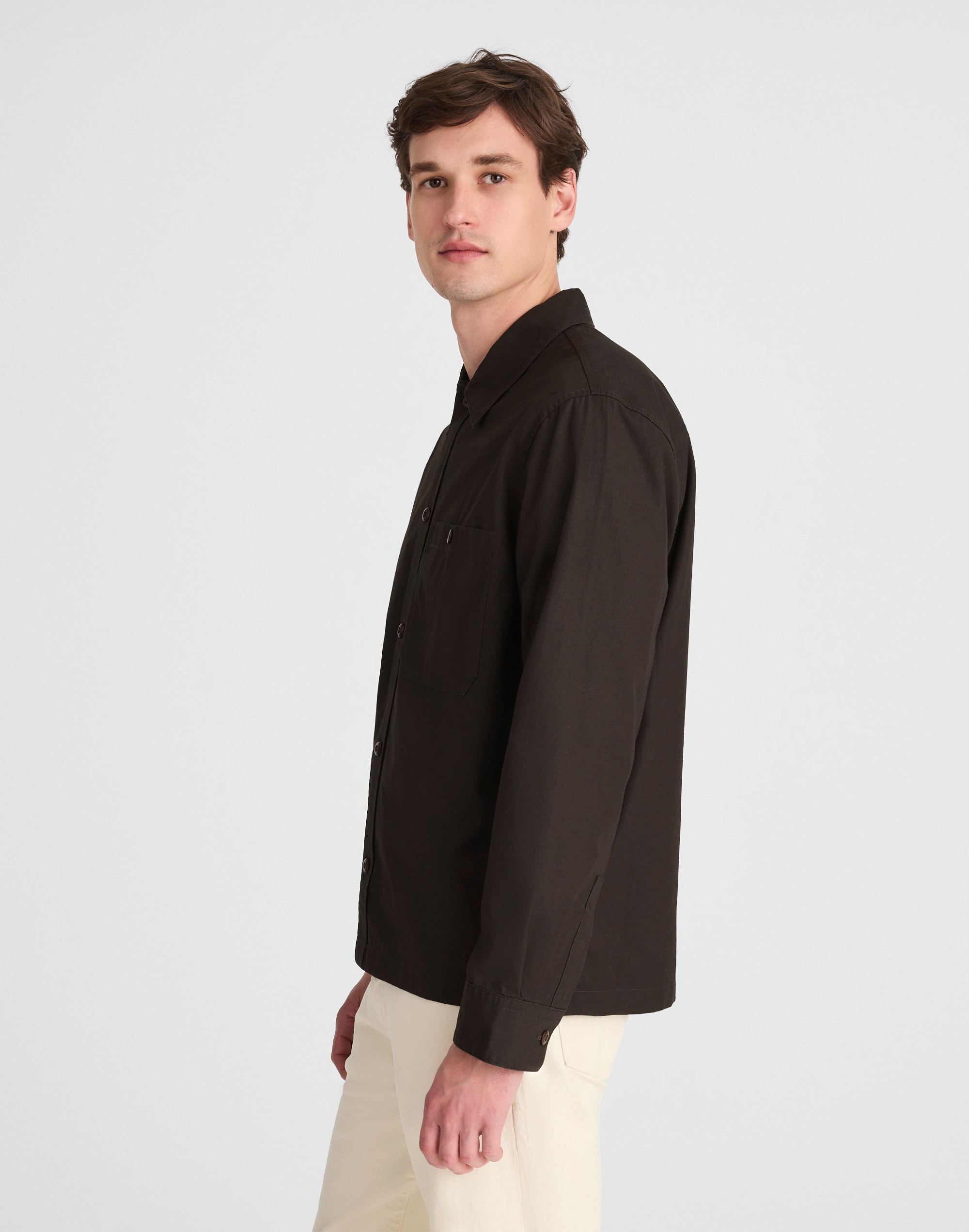 Cotton Poplin Overshirt