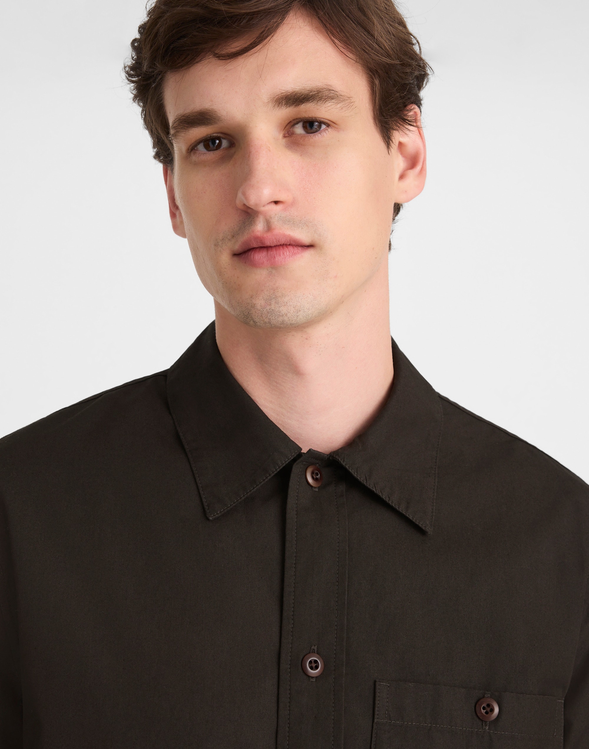 Cotton Poplin Overshirt