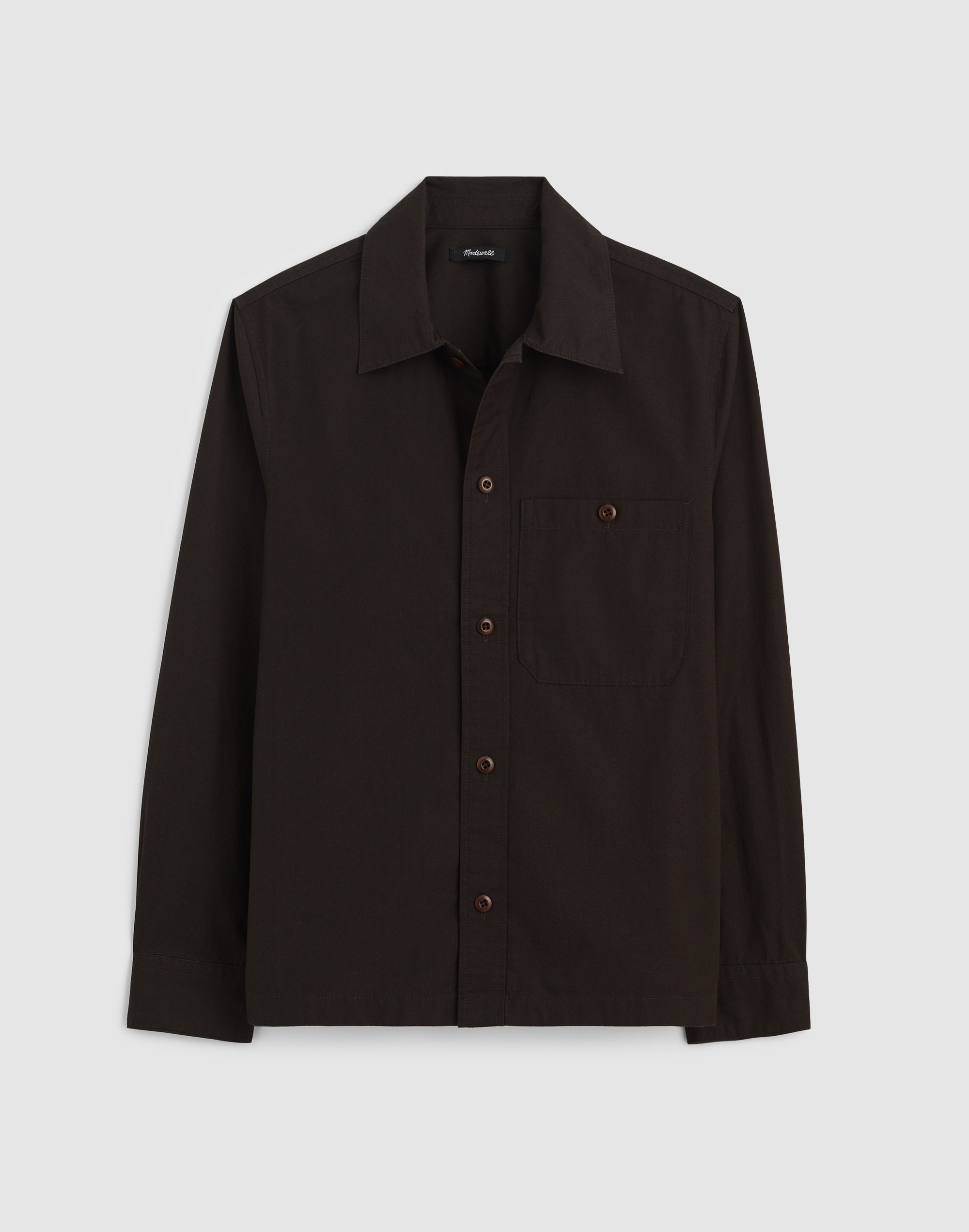 Cotton Poplin Overshirt