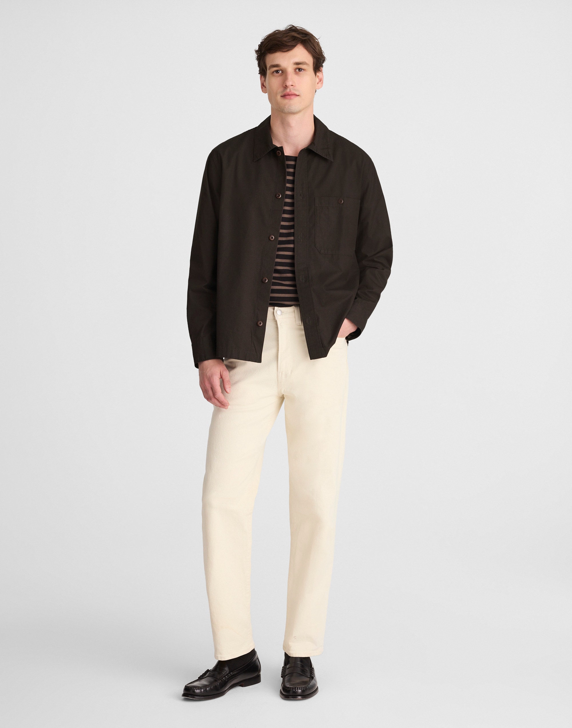 Cotton Poplin Overshirt