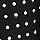LINEAR DOTS JET BLACK