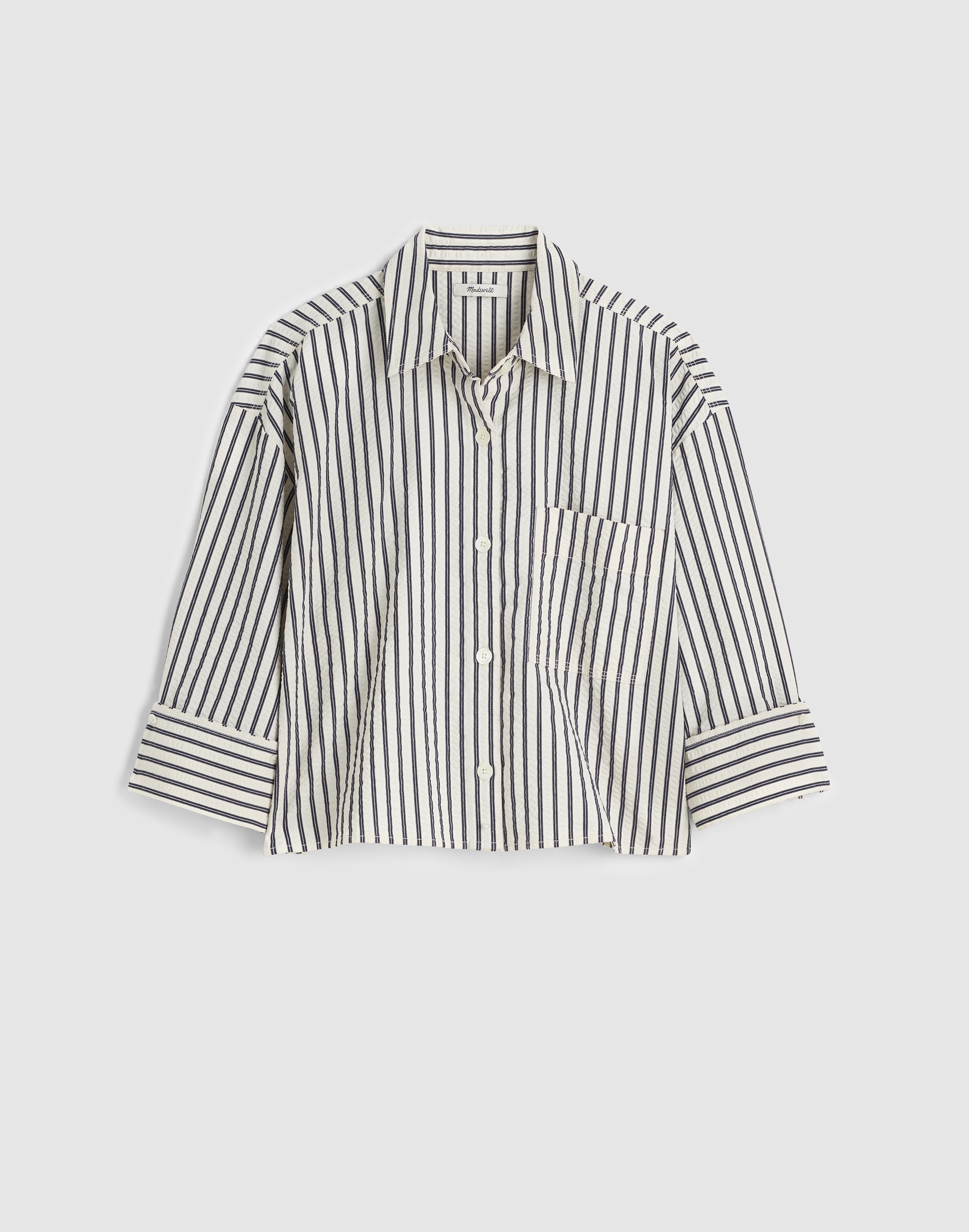 Straight-Hem Shirt