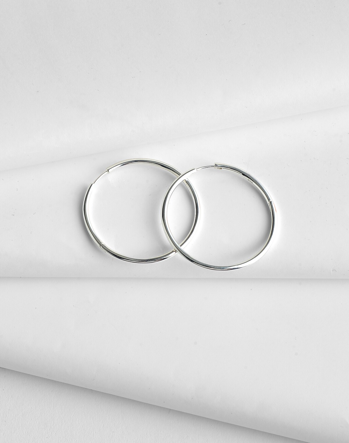 Demi-Fine Extra Large Hoop Earrings