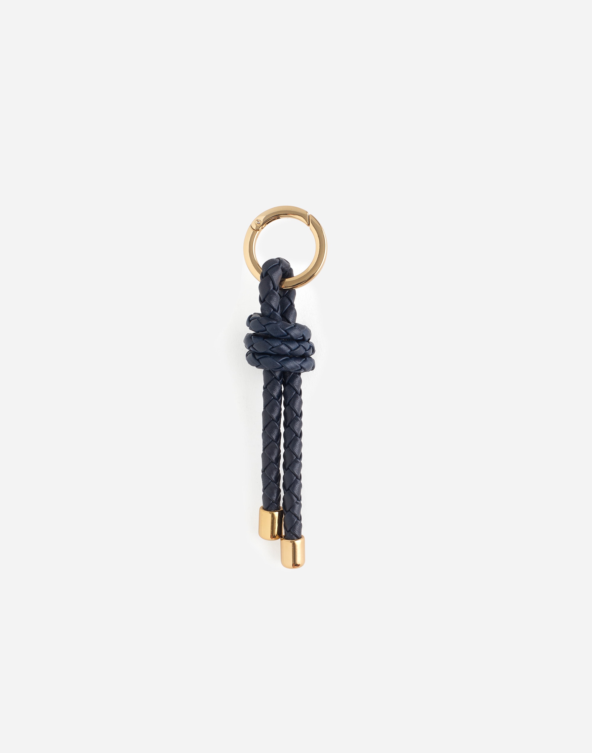 Woven Leather Bag Charm