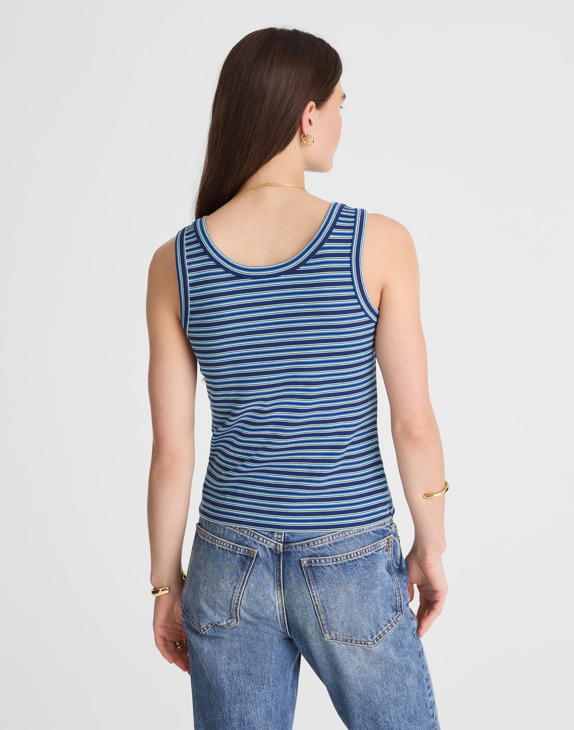 (Re)generative Cotton Ribbed Scoopneck Tank