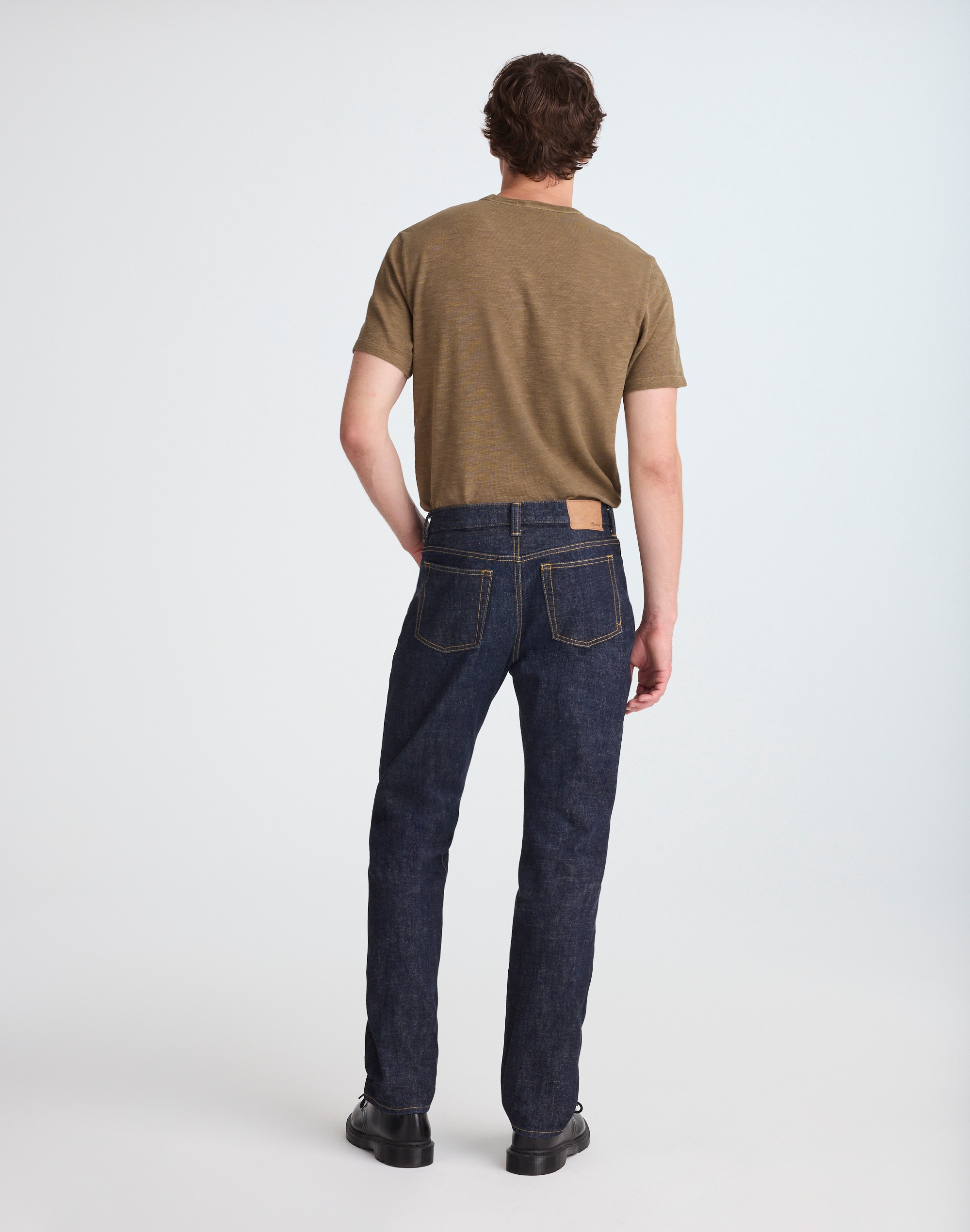 The 1991 Straight-Leg Jean in Hand-Dyed Japanese Selvedge