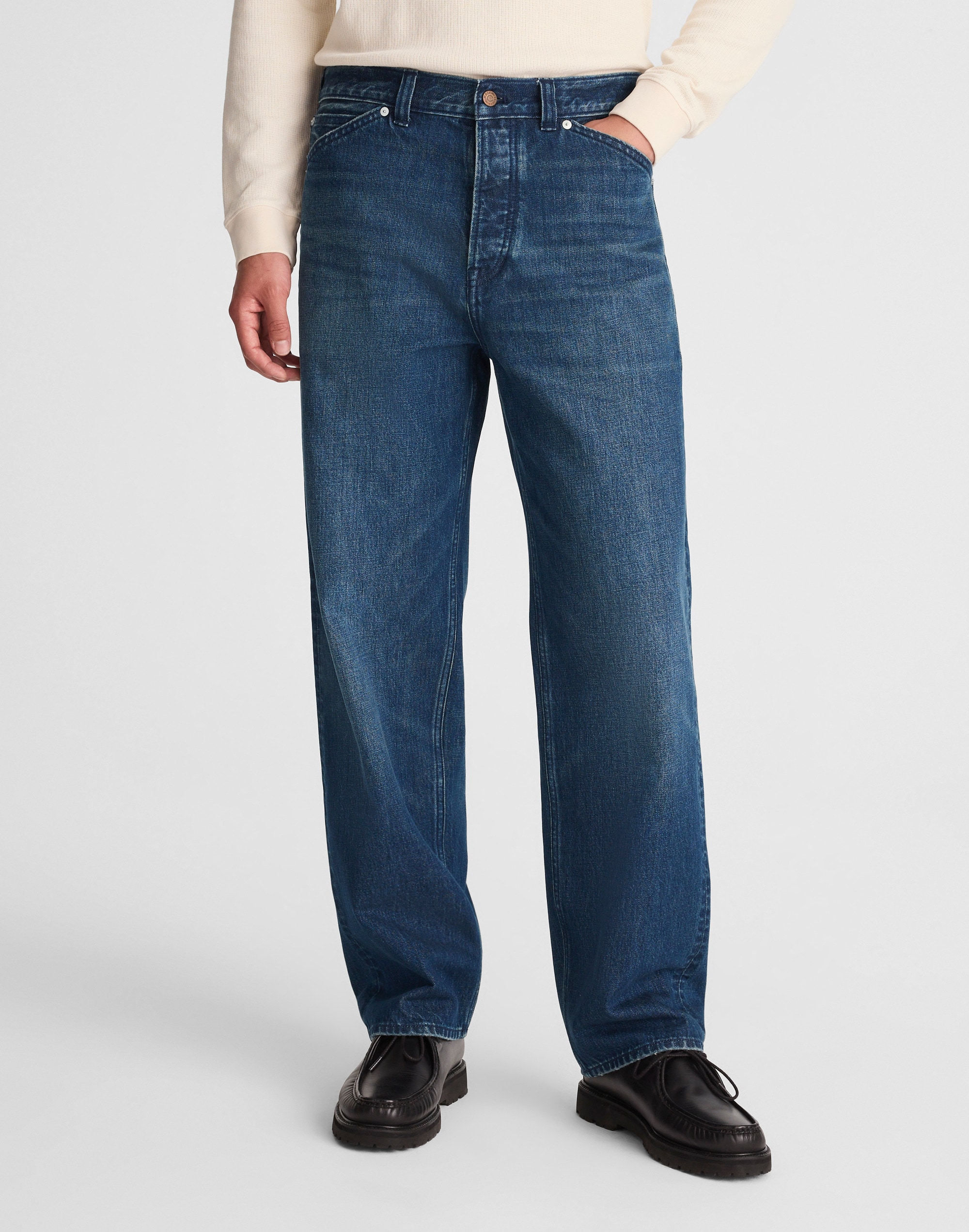 Buckle-Back Jeans