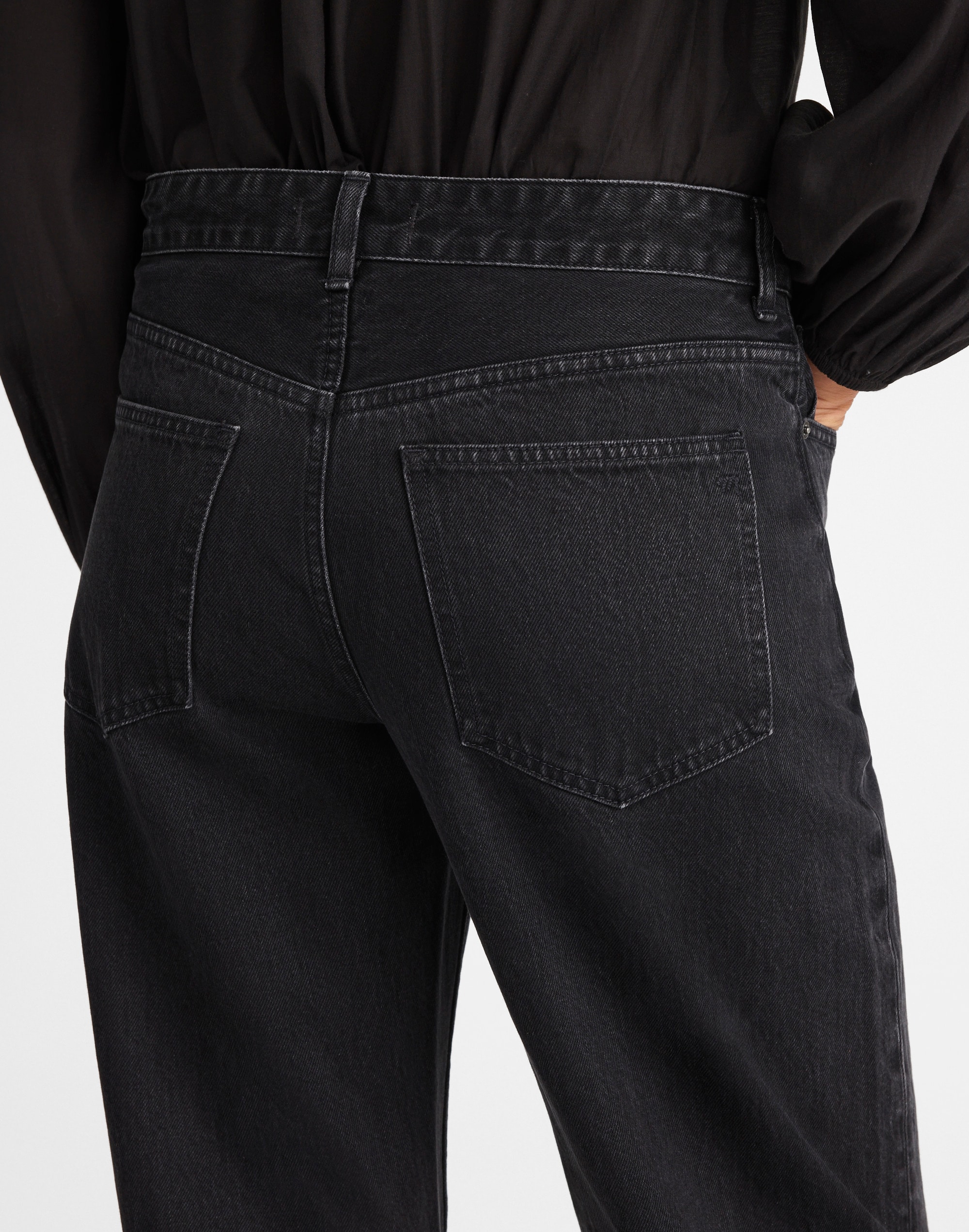 The Darted Barrel-Leg Jean Alternate Image 5