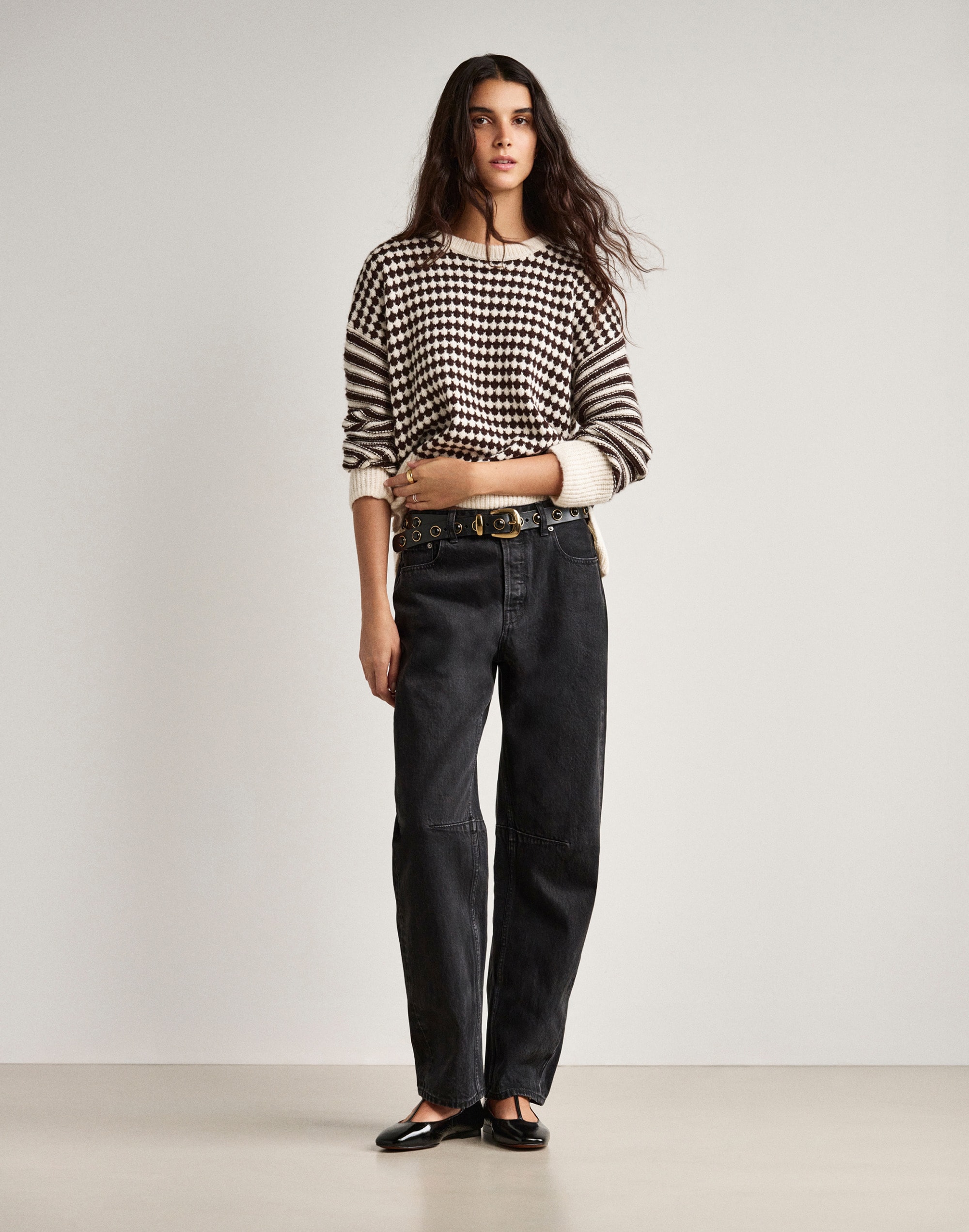 The Darted Barrel-Leg Jean Alternate Image 7