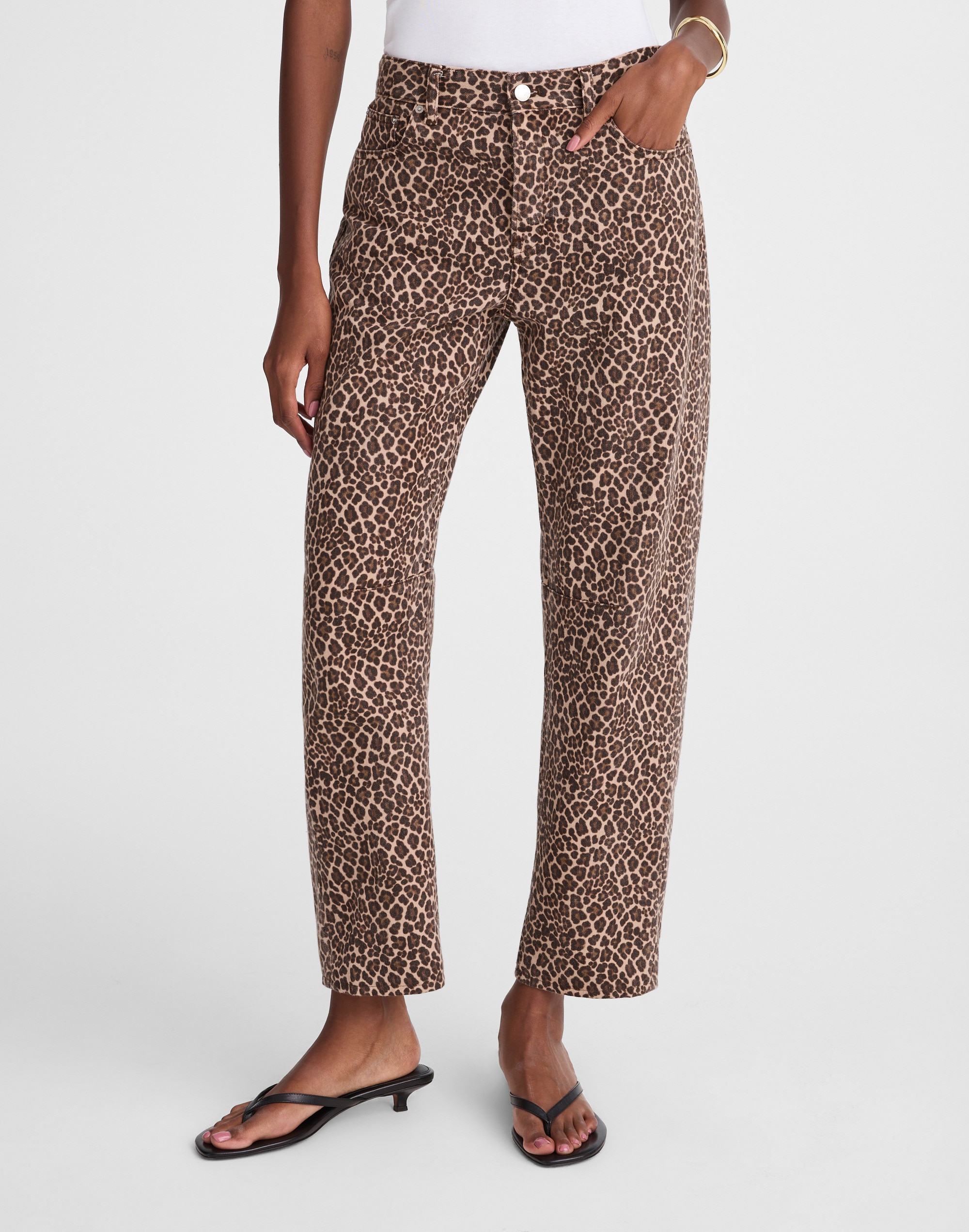 The Darted Barrel-Leg Jean